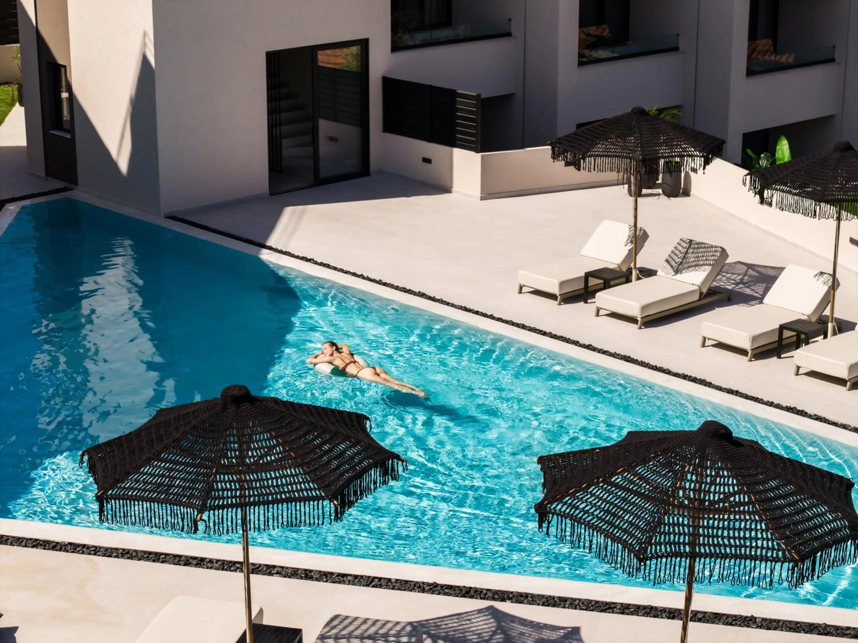 Swimming pool in Nimfi Hotel, Skiathos