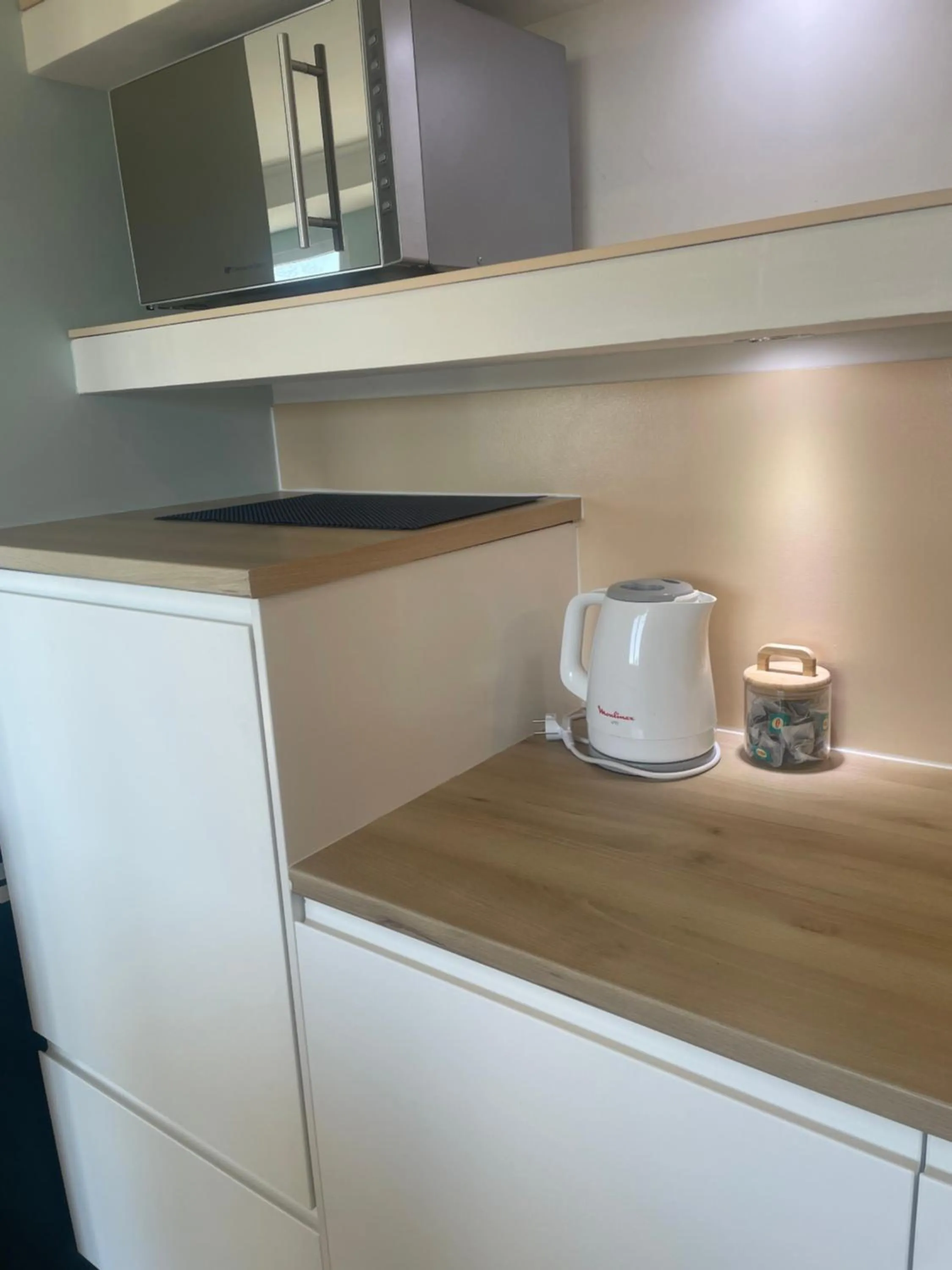 Kitchen or kitchenette in Les sapins verts -inspiration deluxe