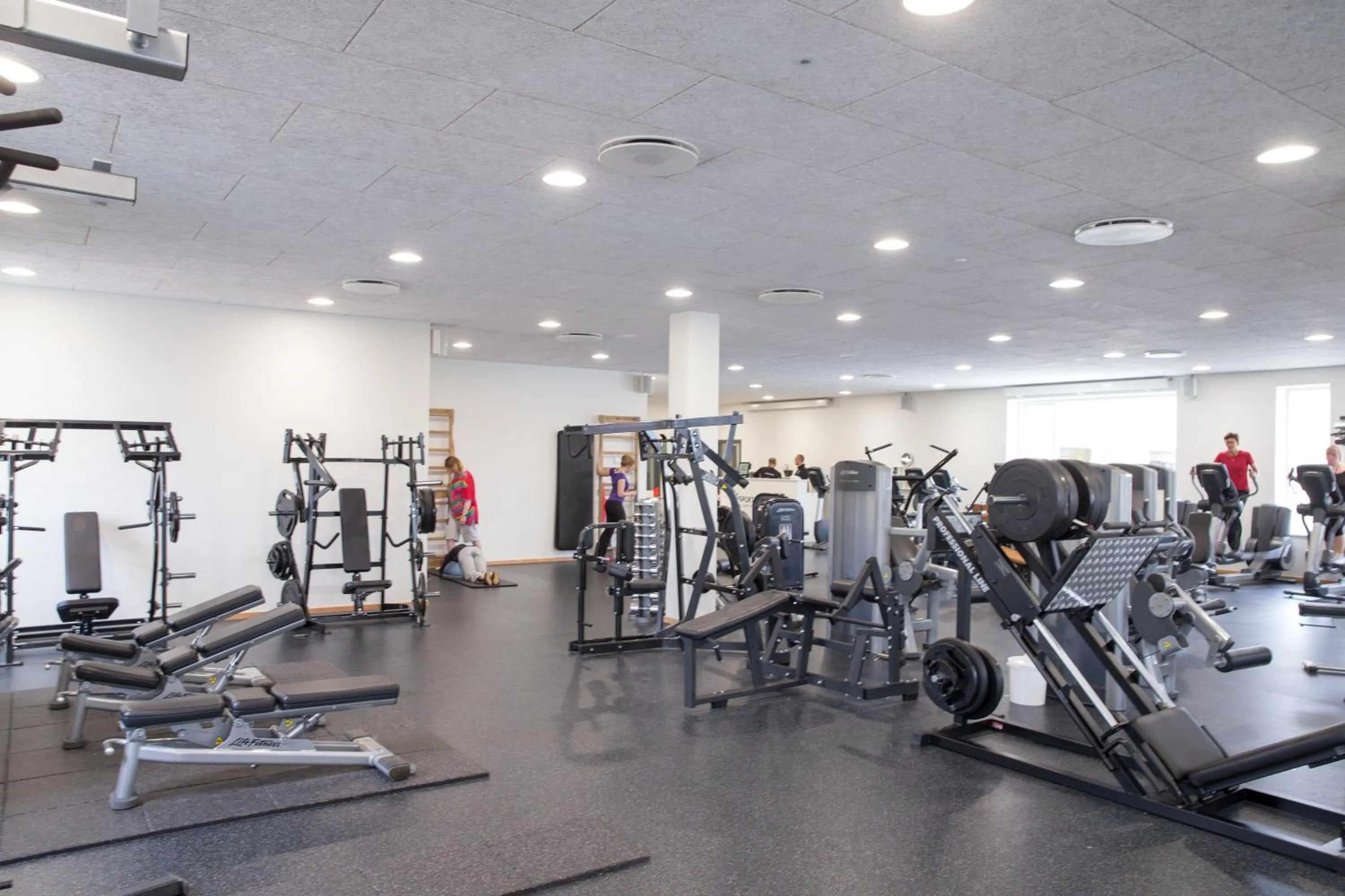 Fitness centre/facilities in Vildbjerg Sports Hotel & Kulturcenter