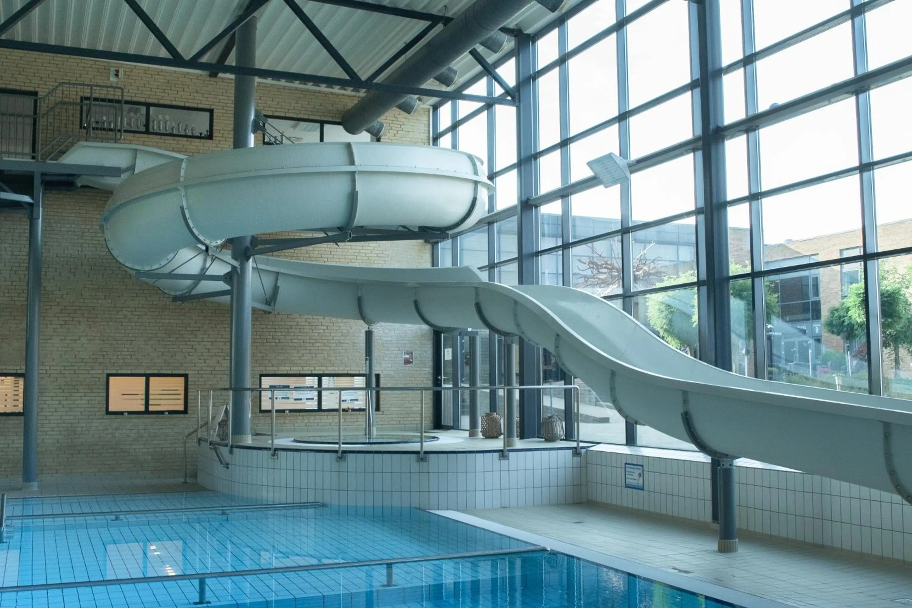 Swimming pool in Vildbjerg Sports Hotel & Kulturcenter