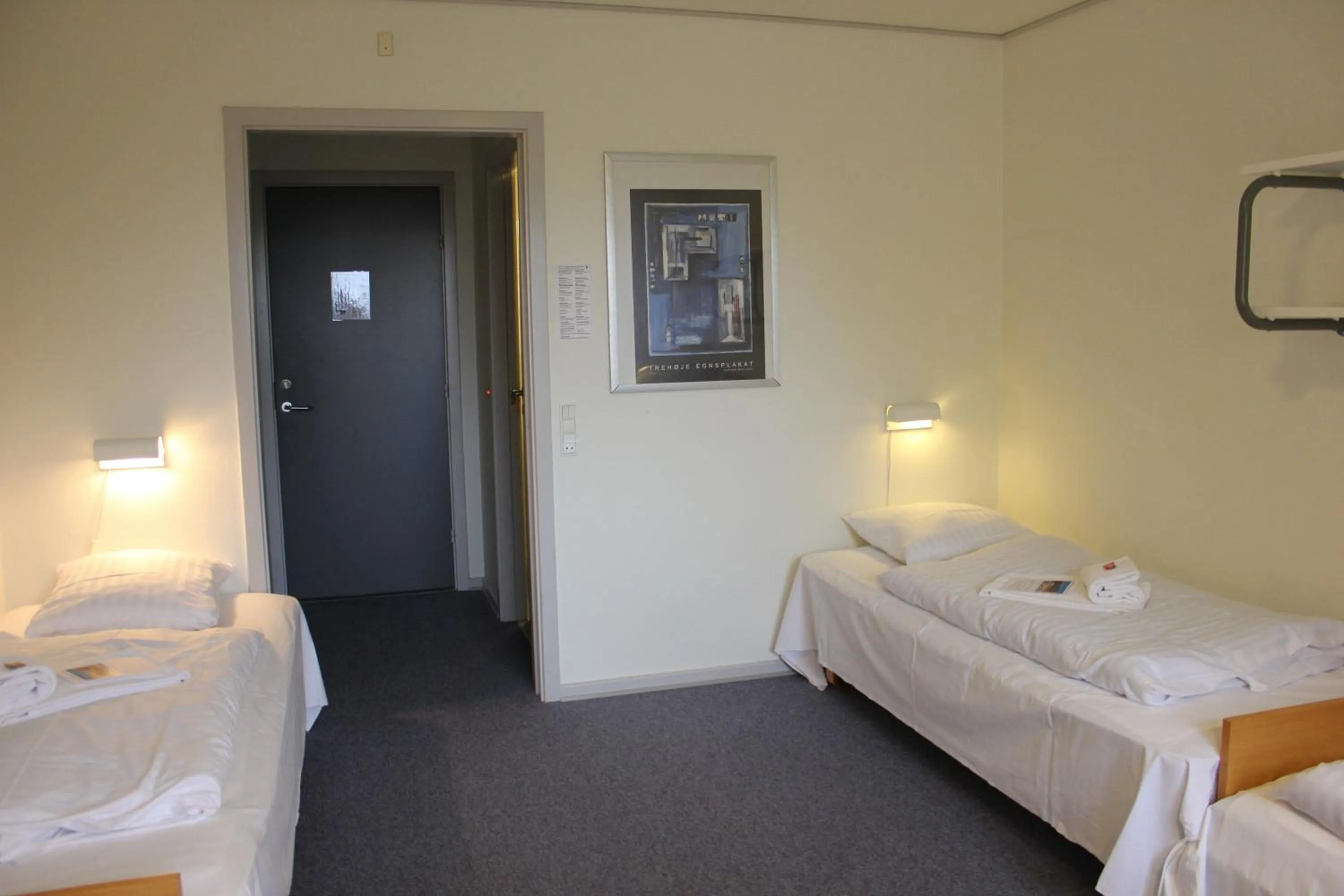 Bed in Vildbjerg Sports Hotel & Kulturcenter