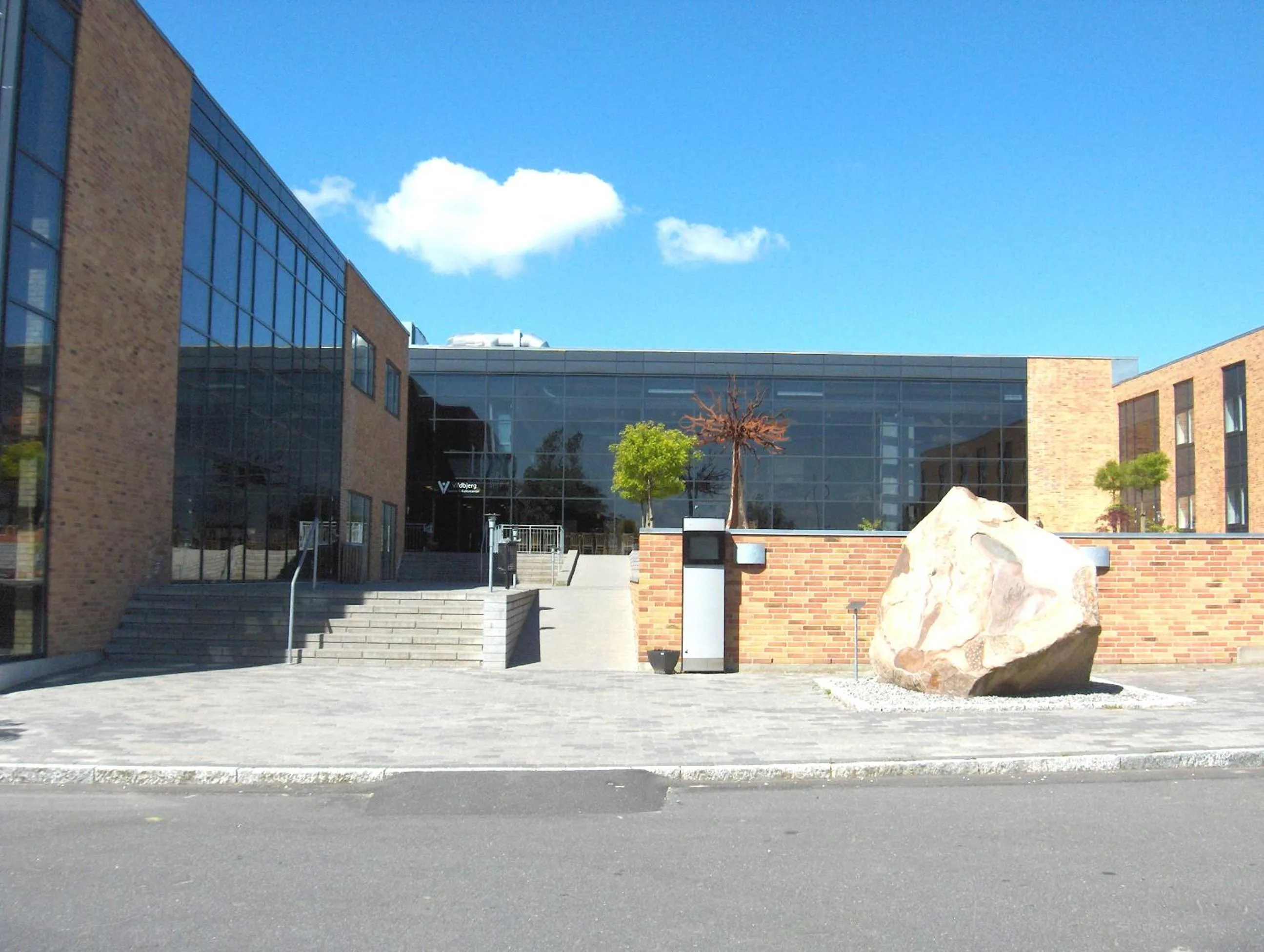 Facade/entrance in Vildbjerg Sports Hotel & Kulturcenter