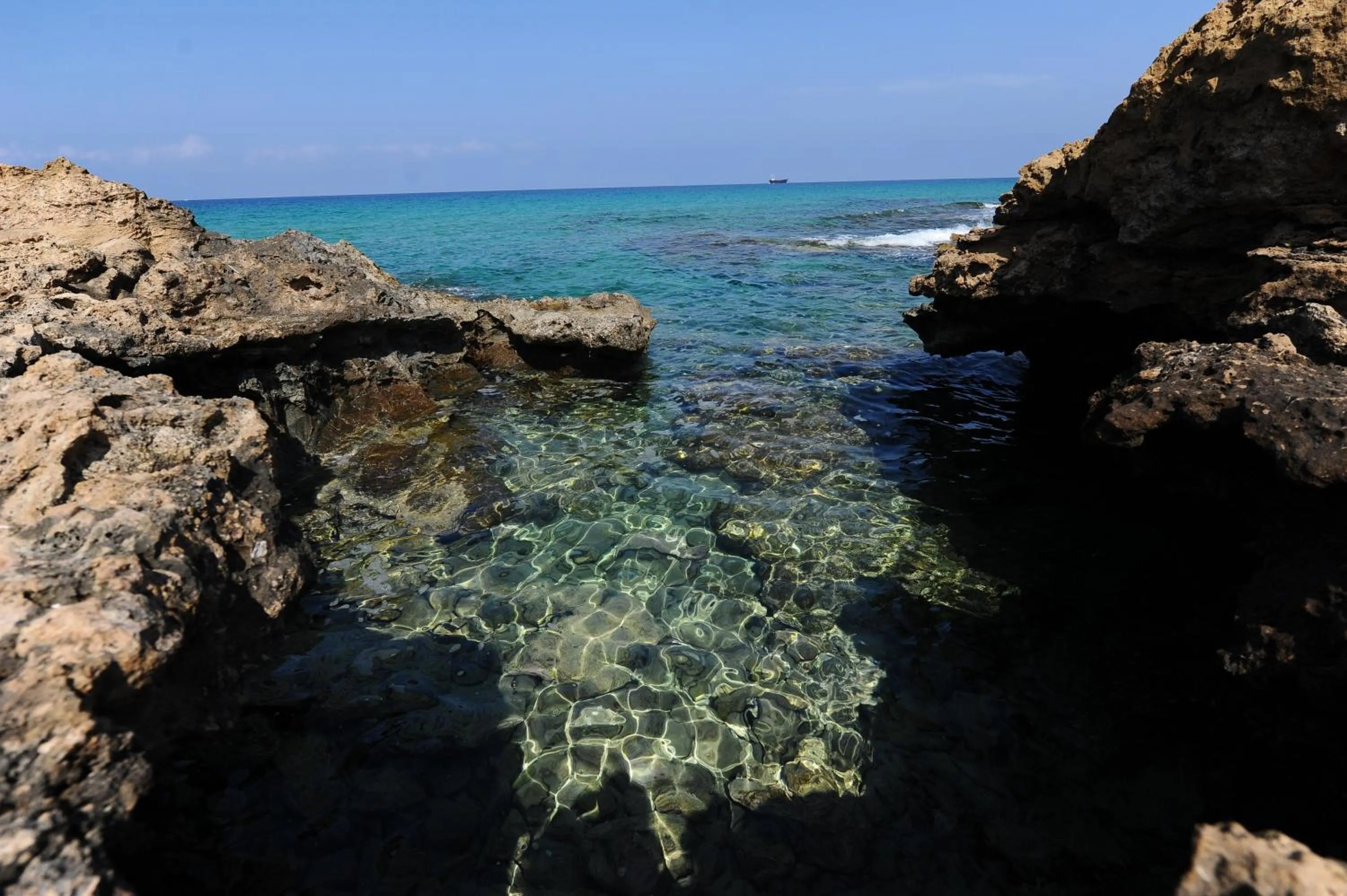 Natural landscape in Blue Lagoon Kosher Hotel (by Capital Coast Resort & Spa)