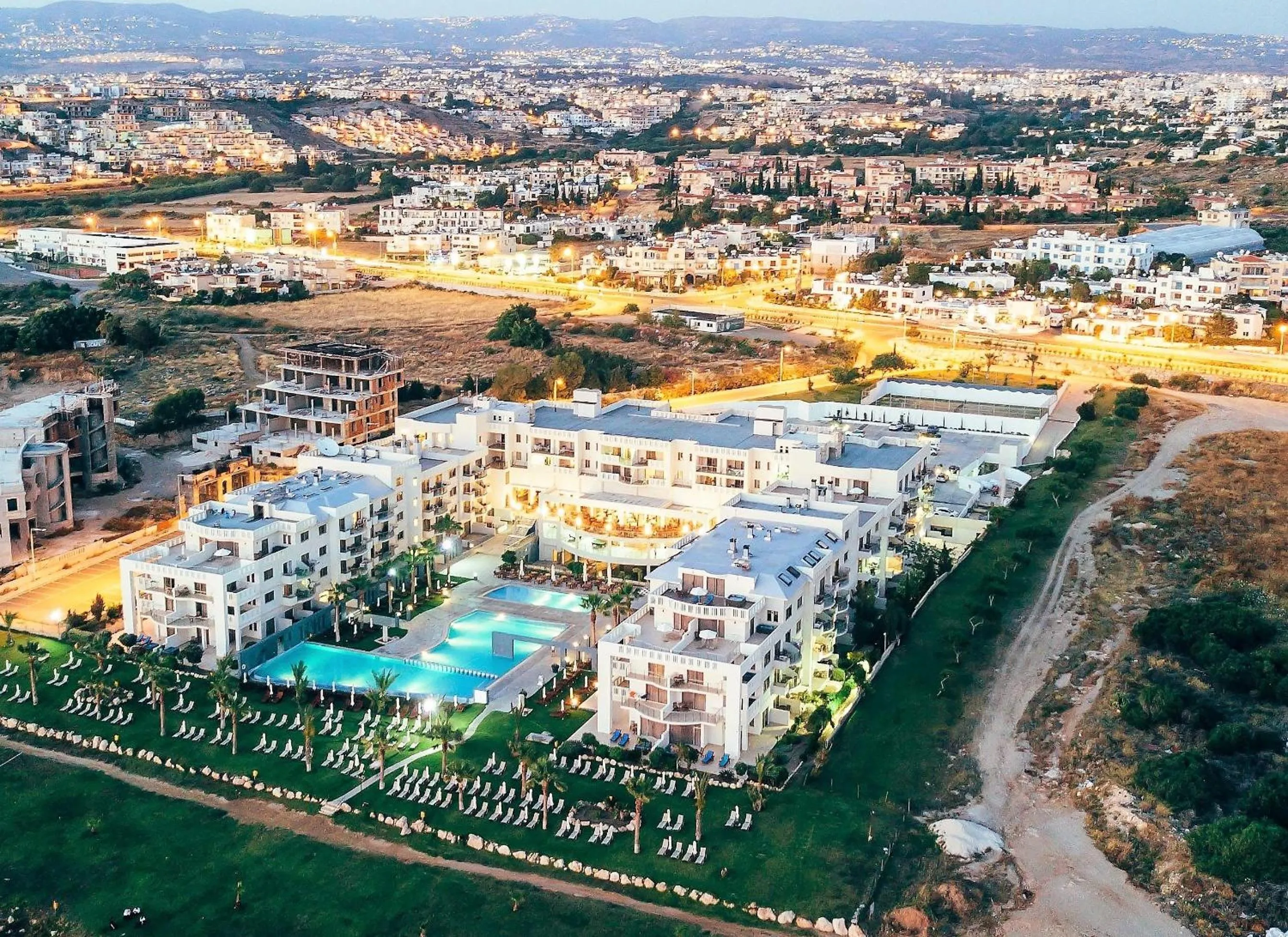 Bird's eye view in Blue Lagoon Kosher Hotel (by Capital Coast Resort & Spa)