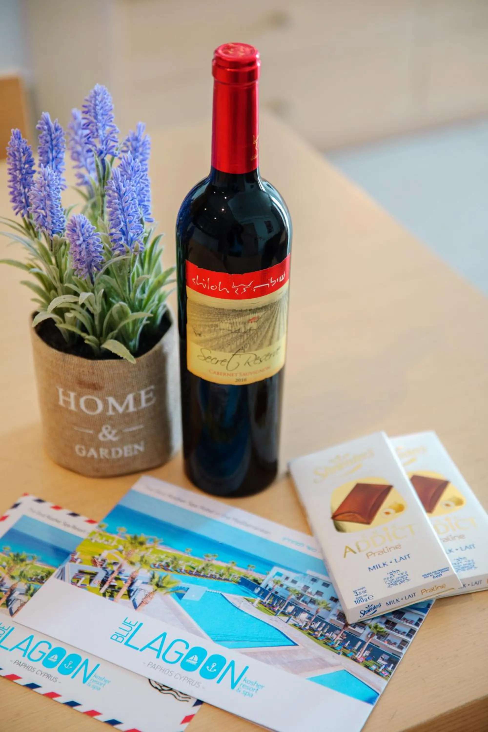 Alcoholic drinks in Blue Lagoon Kosher Hotel (by Capital Coast Resort & Spa)