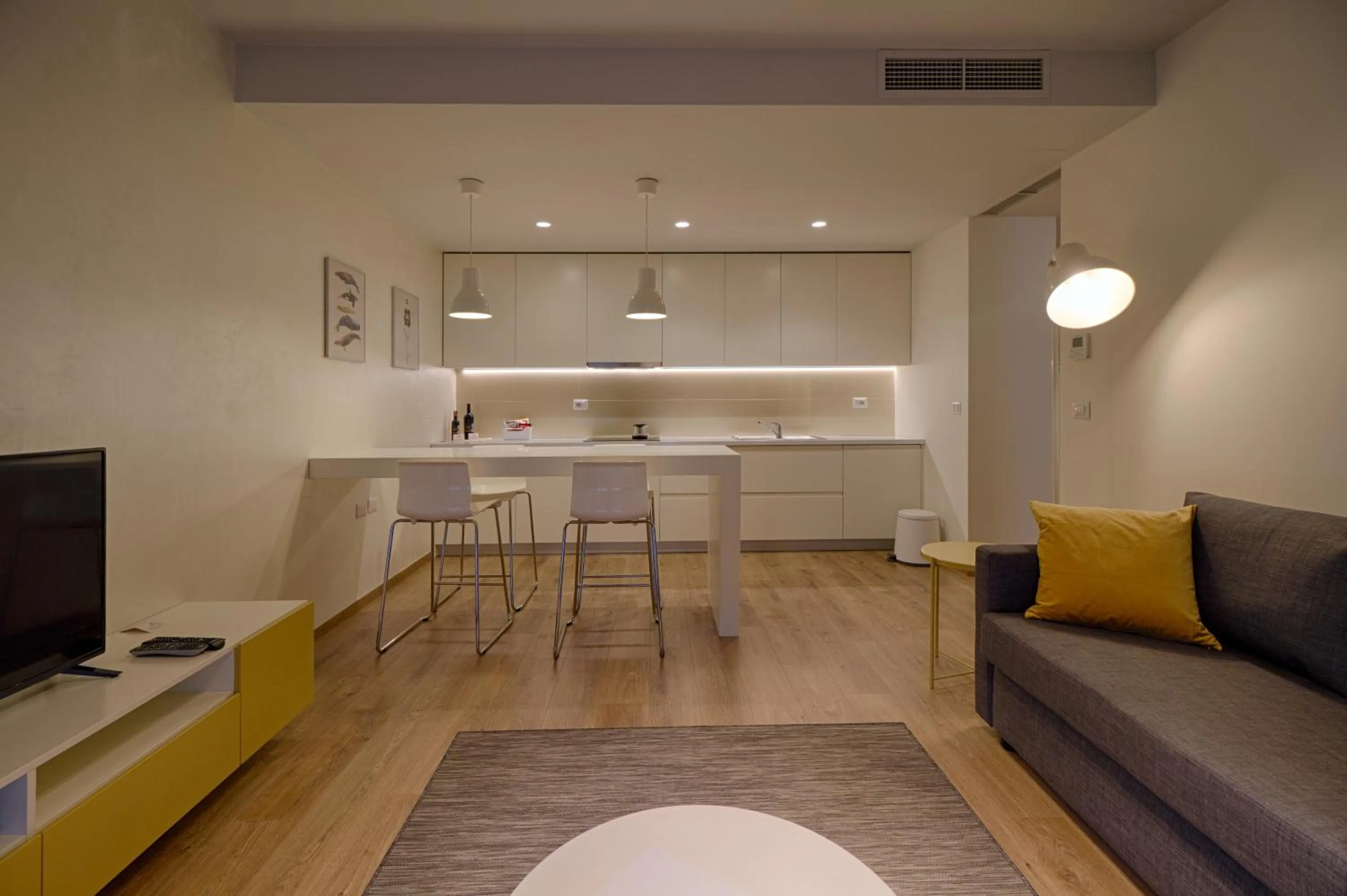 Shower in The Rooms Serviced Apartments Tirana