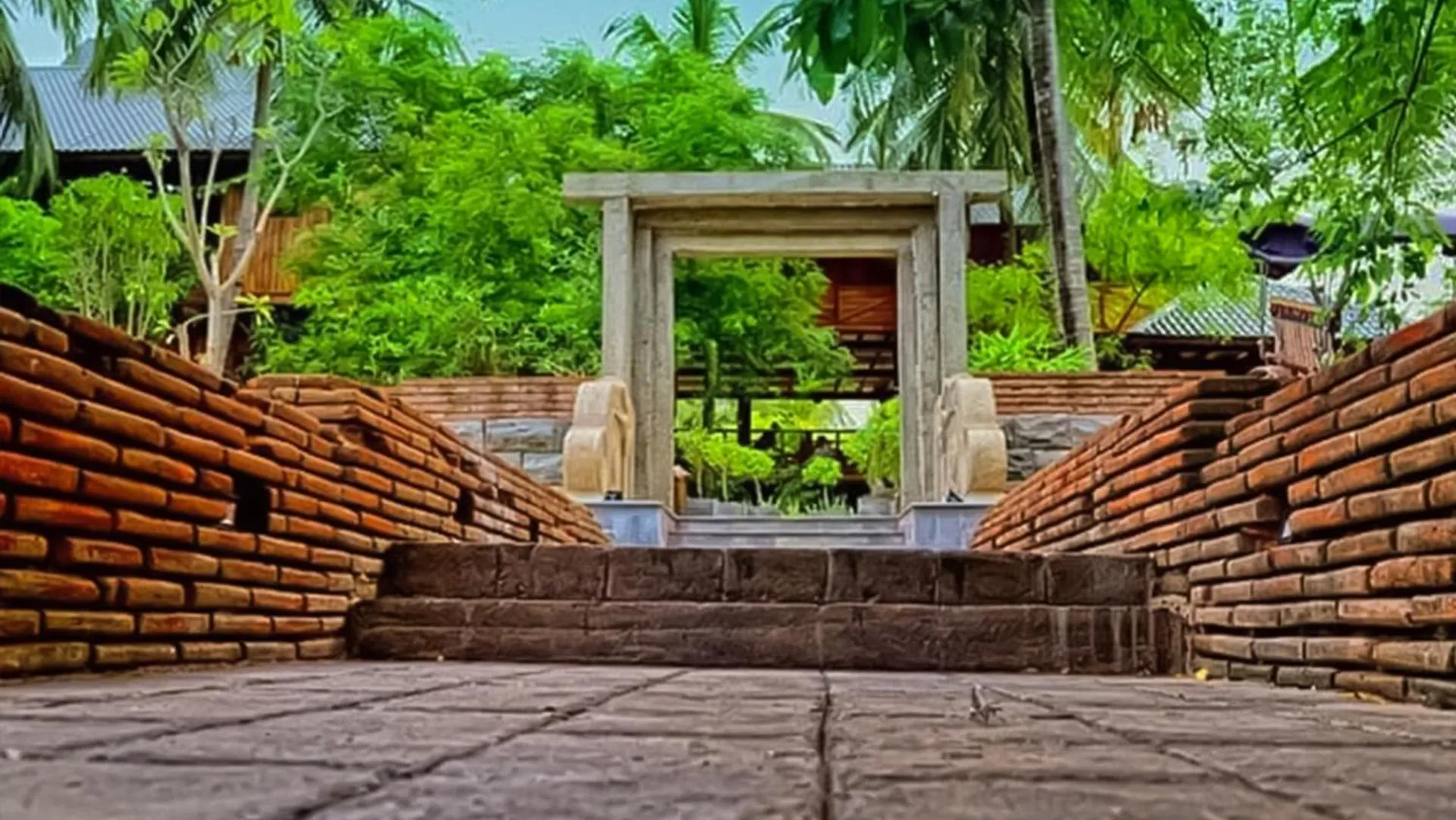 Facade/entrance in Silver crown nature resort