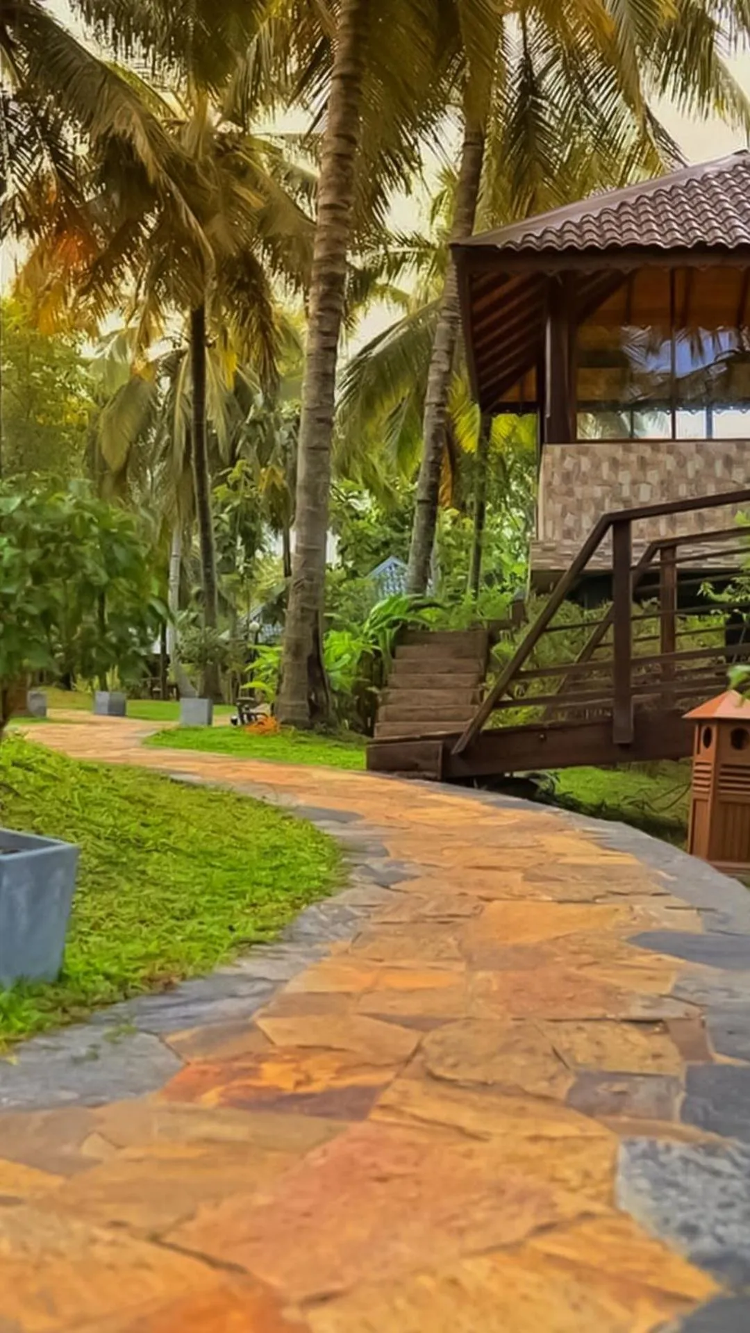 Garden in Silver crown nature resort