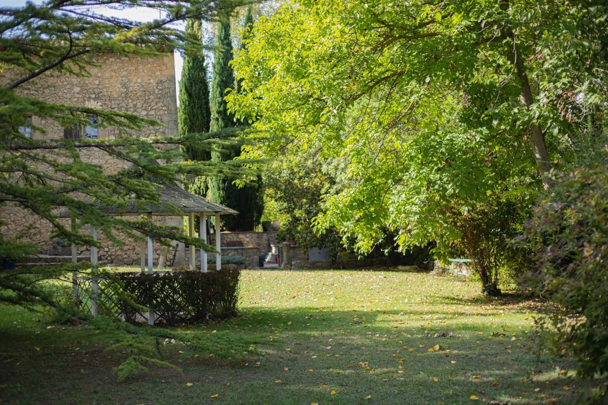 Garden in Le Vieux Moulin de Jouques