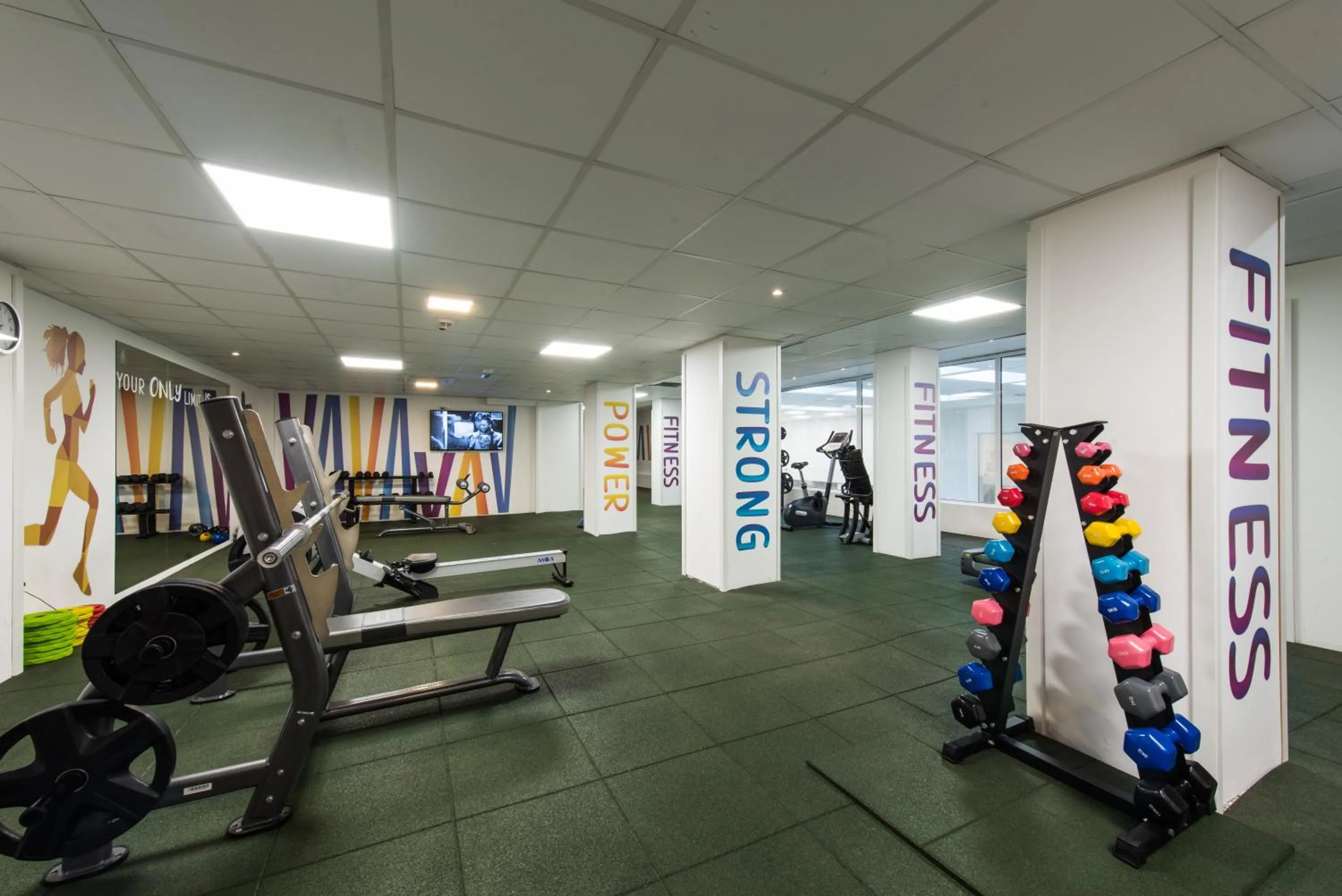 Fitness centre/facilities in Hotel Fontana Vrnjačka Banja