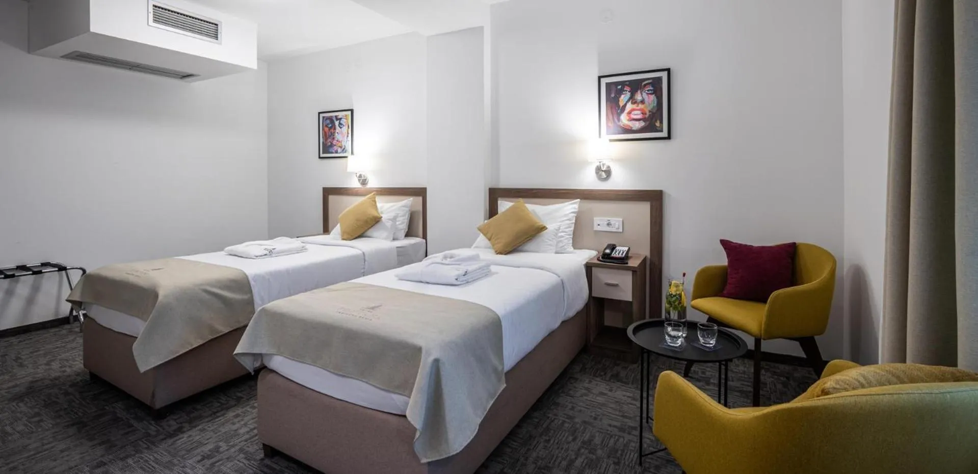 Bed in Hotel Fontana Vrnjačka Banja