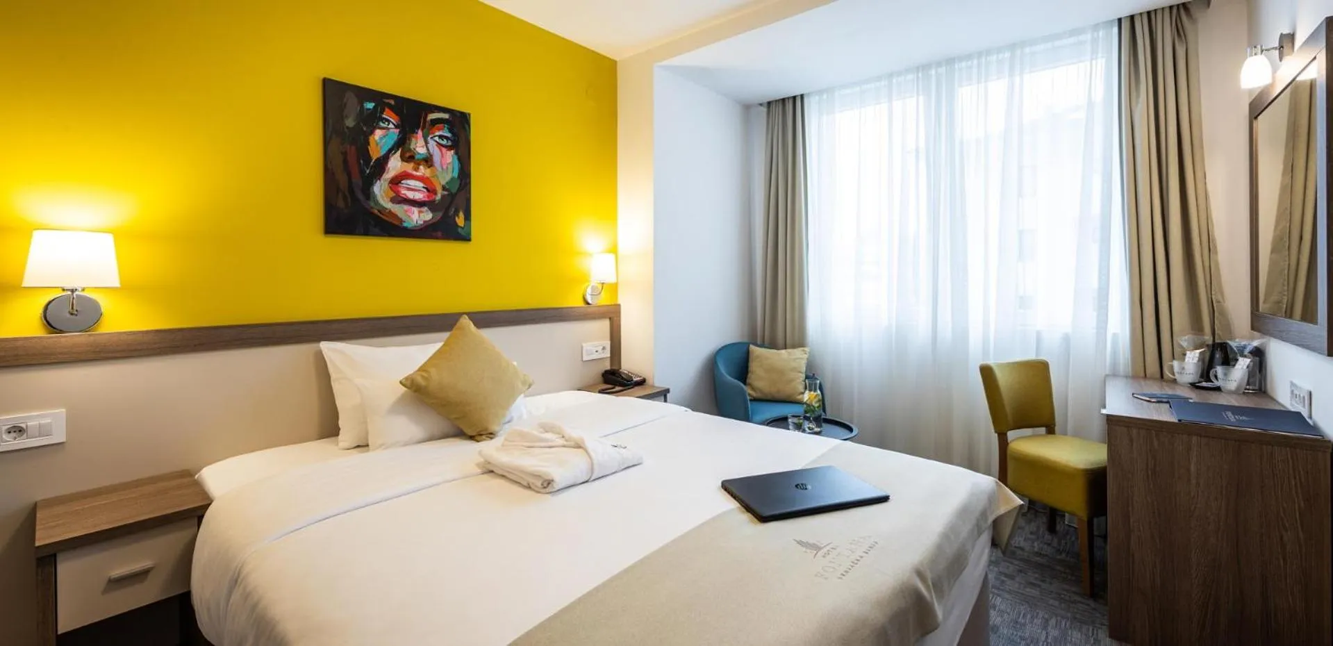 Bedroom, Bed in Hotel Fontana Vrnjačka Banja