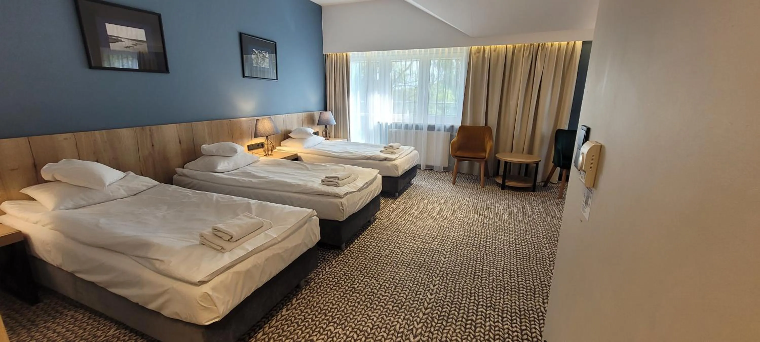 Bed in Hotel Wojciech