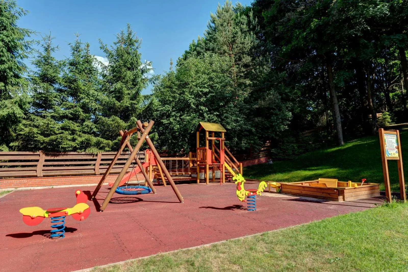 Children play ground in Hotel Wojciech