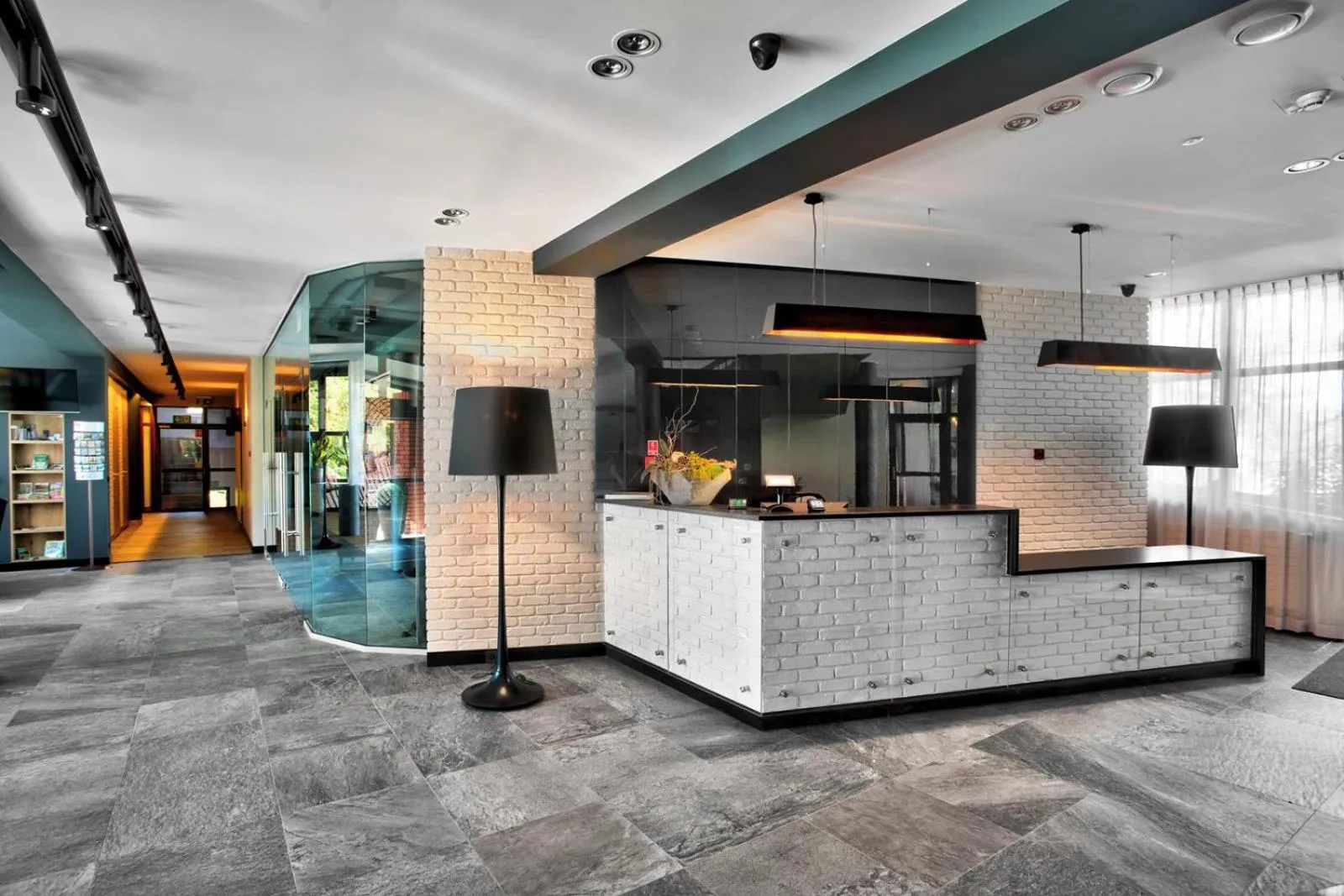 Lobby or reception in Hotel Wojciech