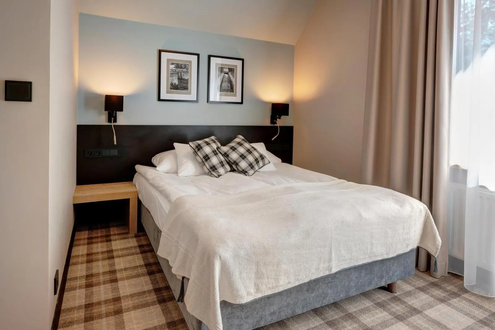 Bed in Hotel Wojciech