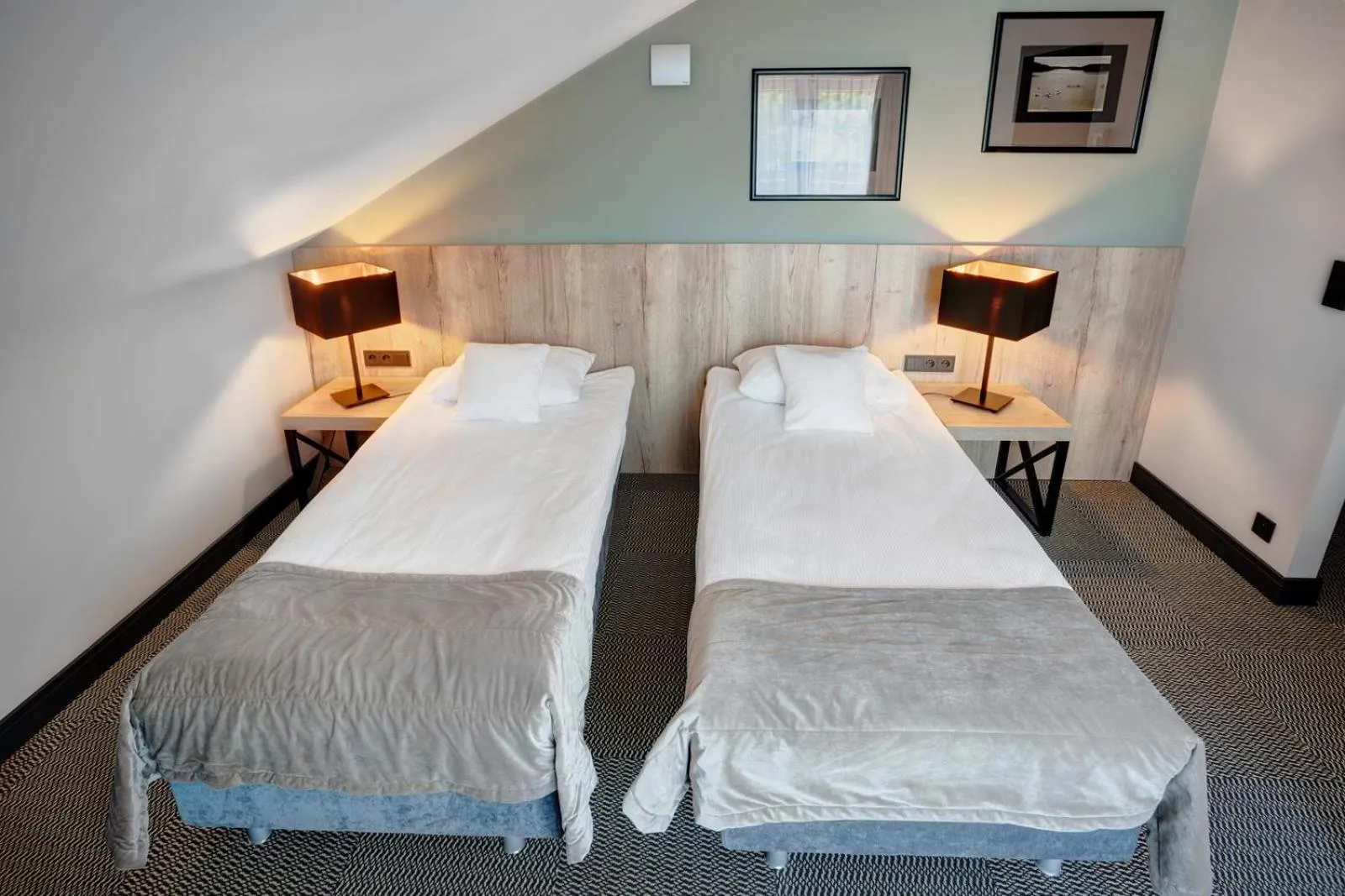 Bed in Hotel Wojciech