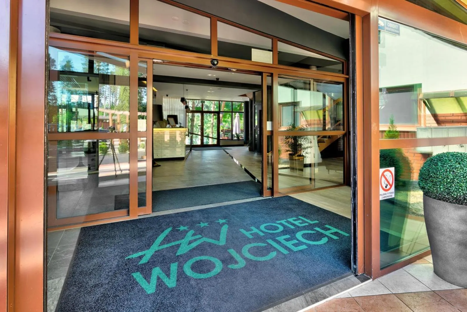 Facade/entrance in Hotel Wojciech