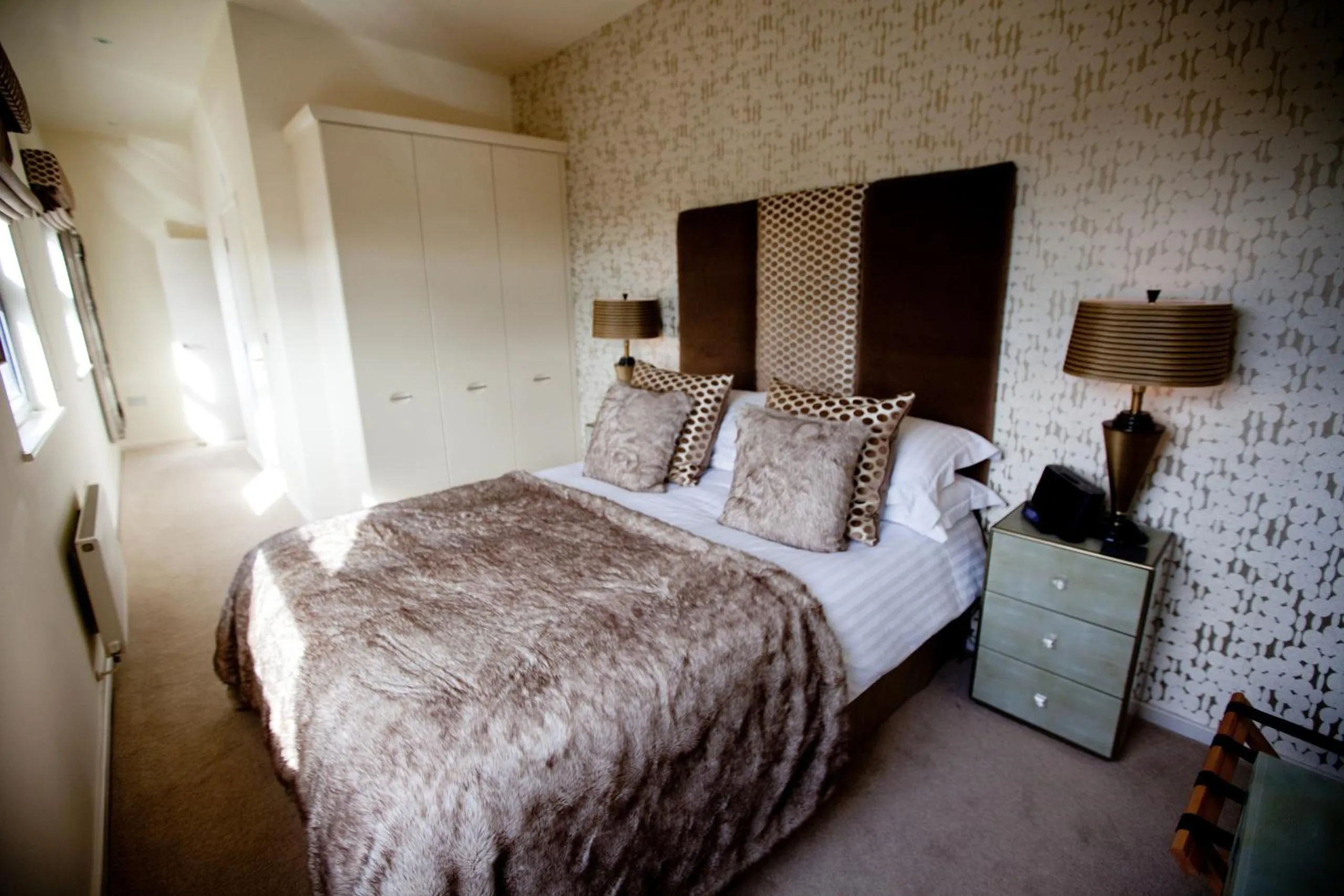 Bedroom, Bed in Chelmsford Serviced Apartments
