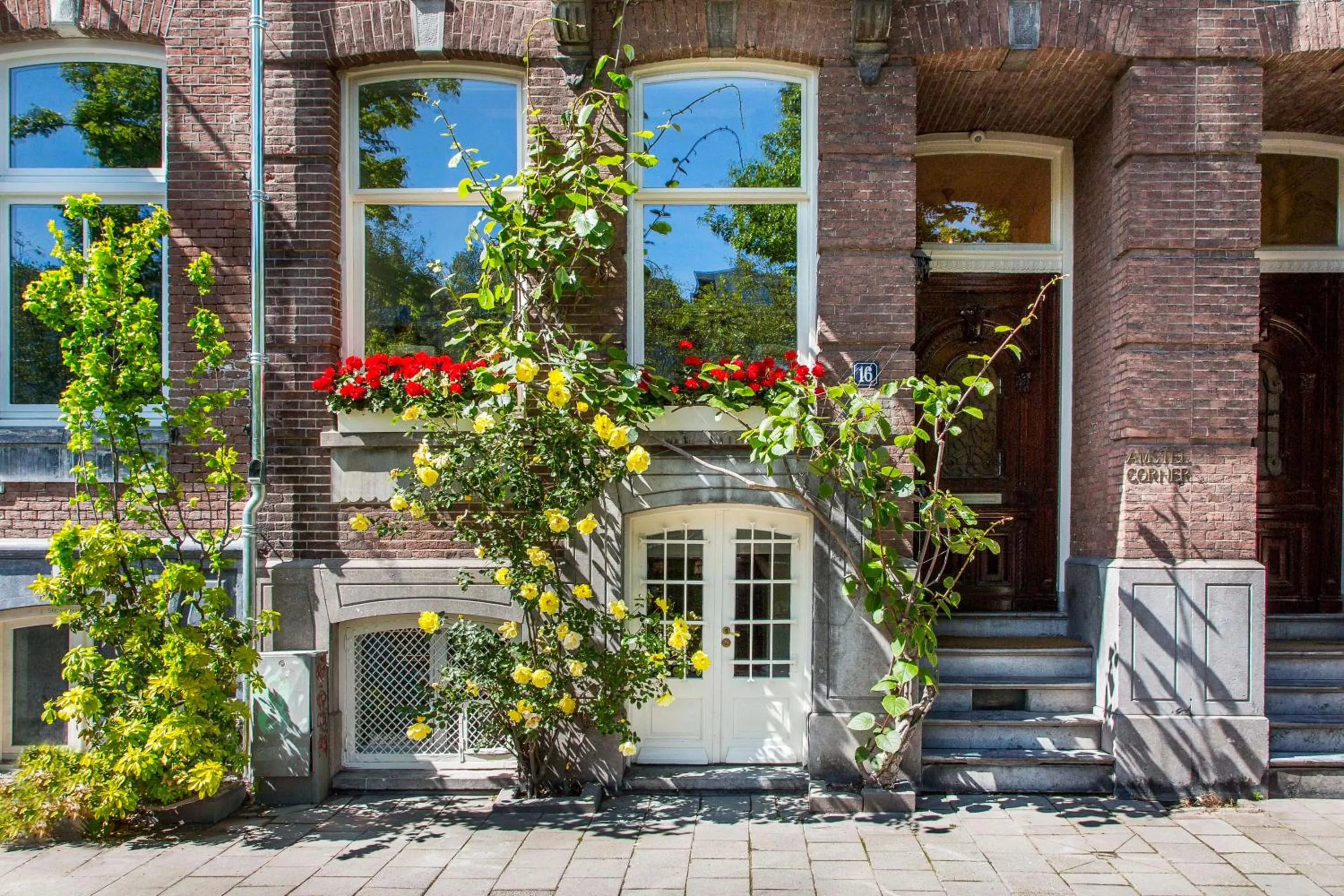 Property building in Amstel Corner Hotel