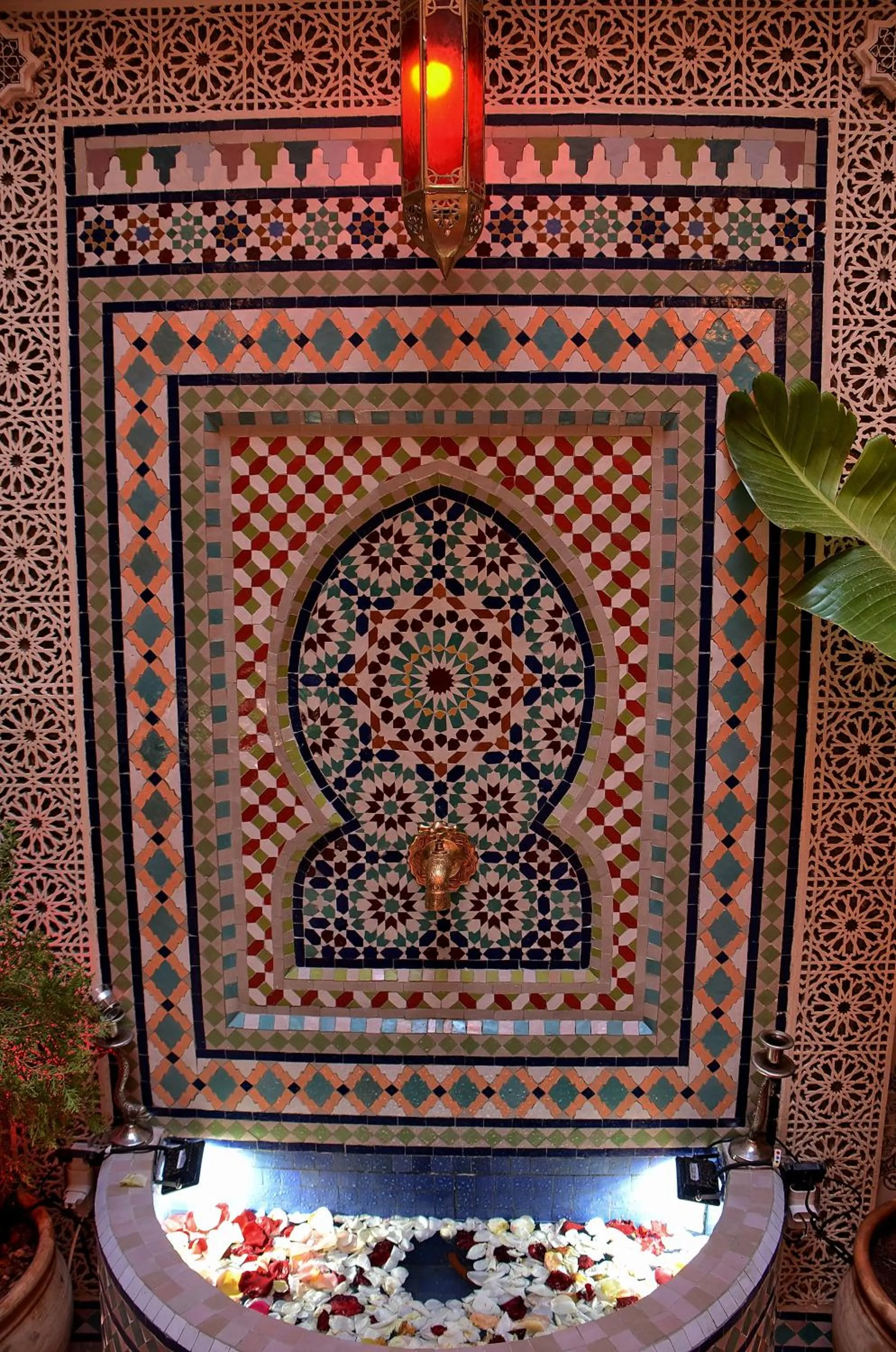 Lobby or reception in Dar LEULEU