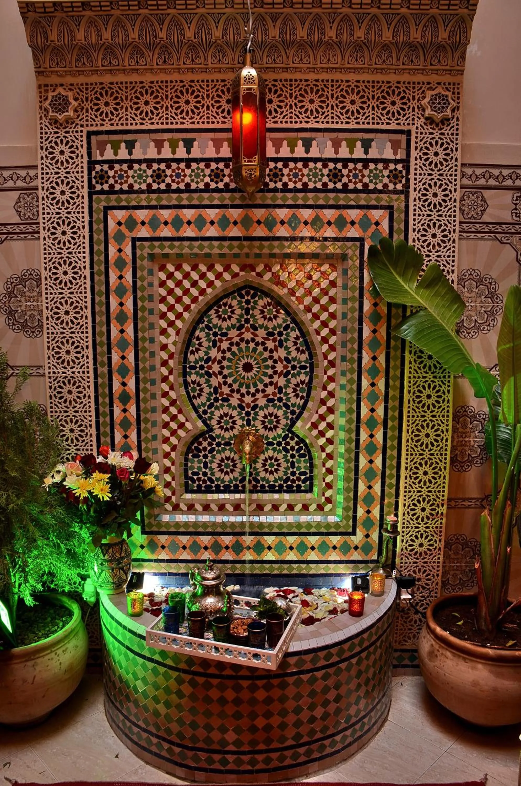 Lobby or reception in Dar LEULEU