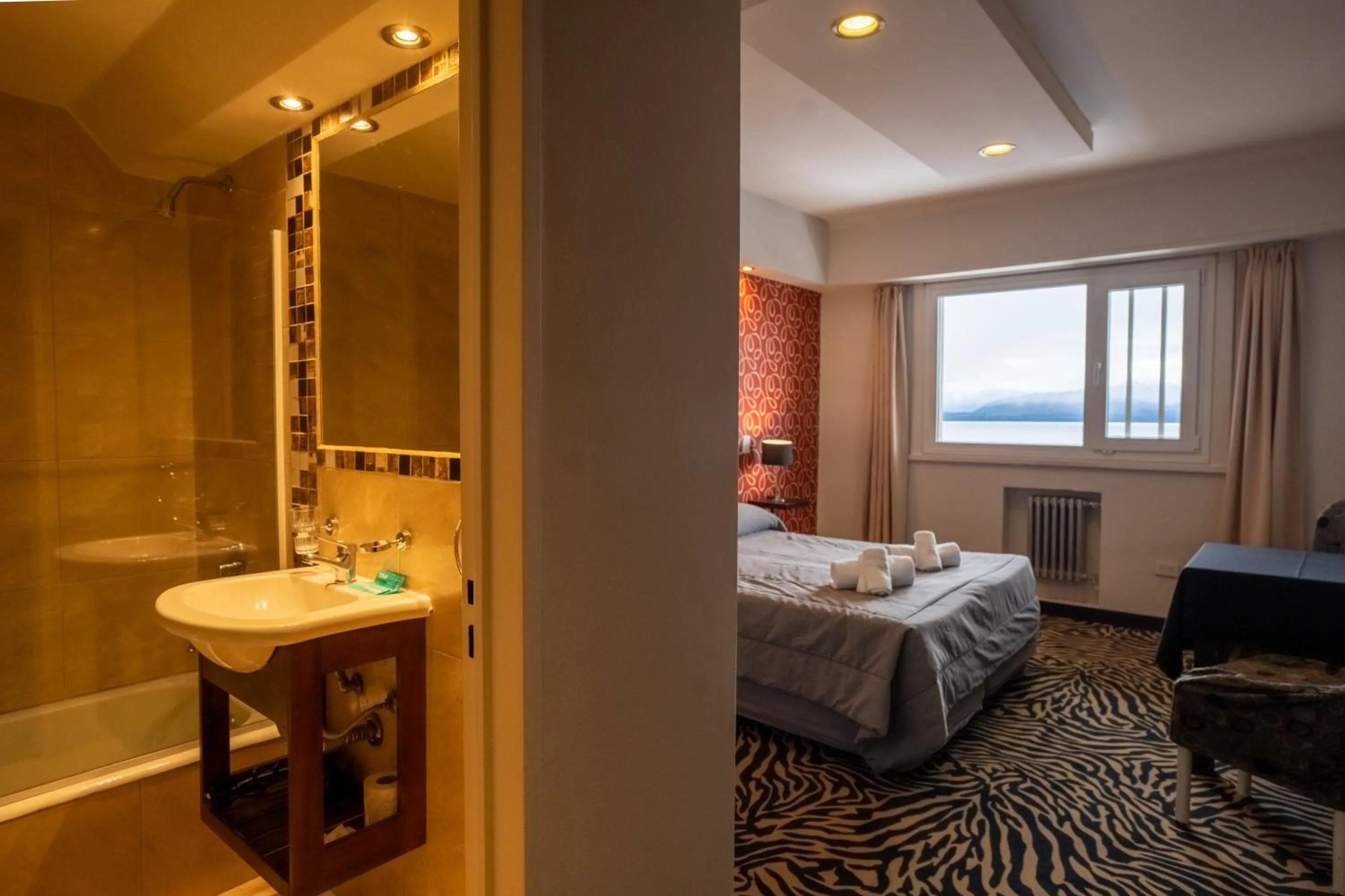 Bed in Hotel Sol Bariloche