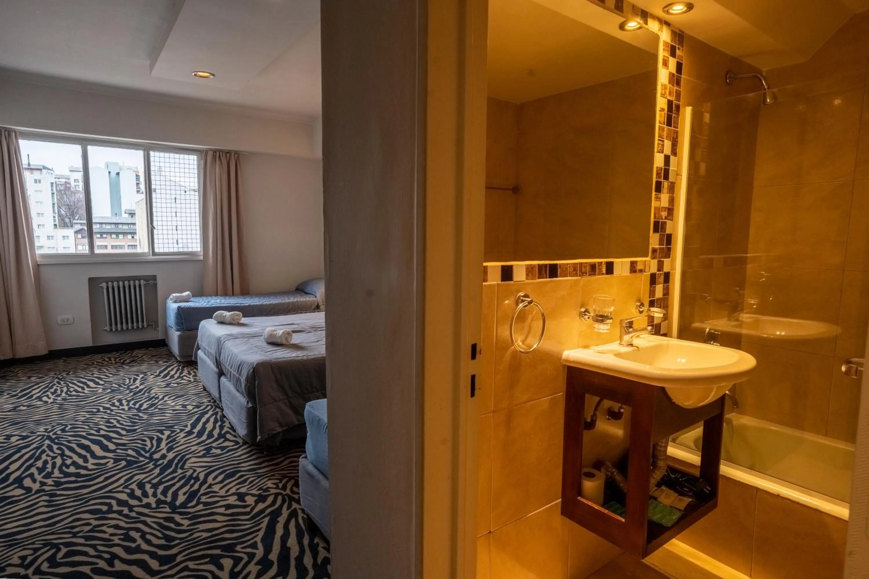 Bed in Hotel Sol Bariloche