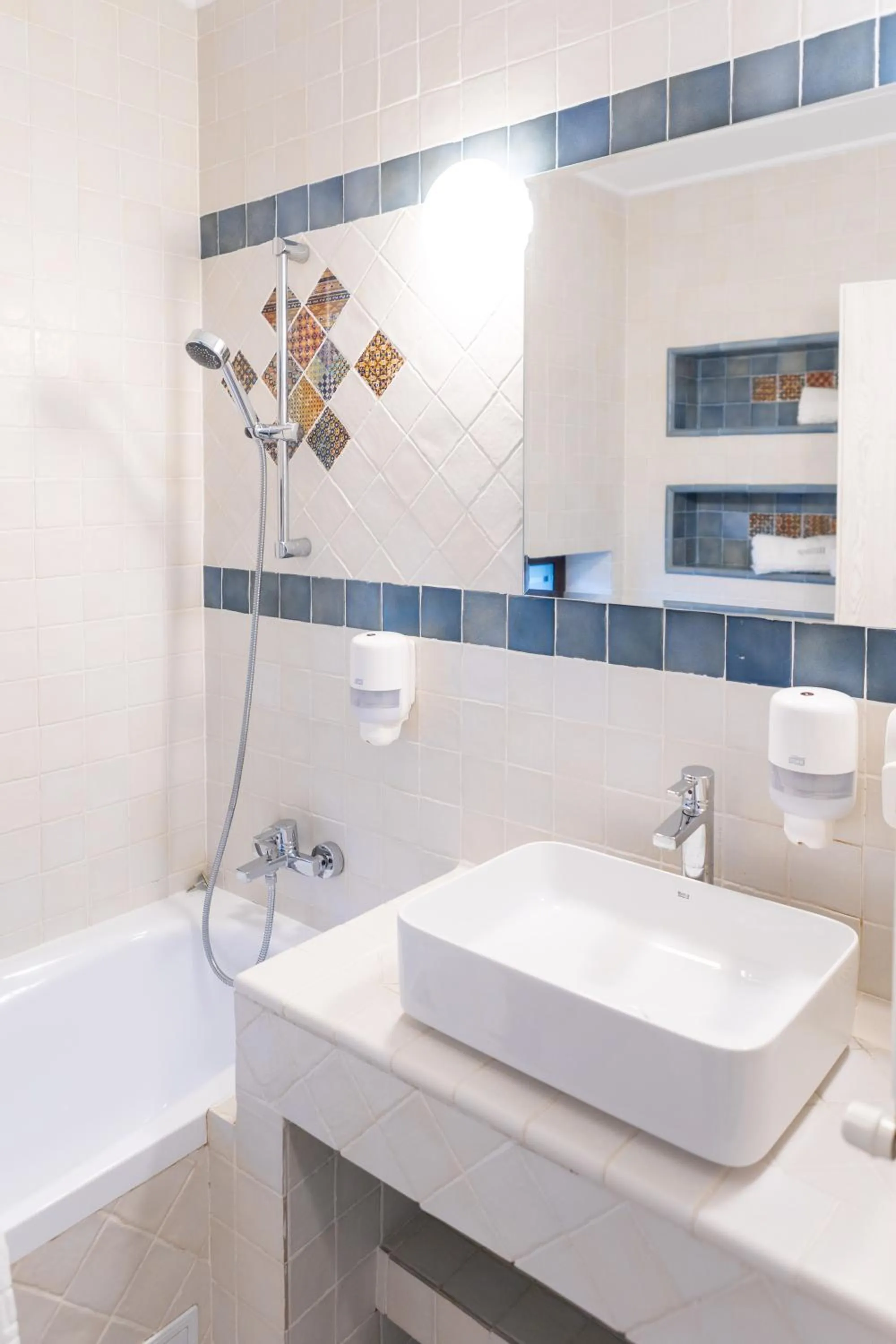 Bathroom in Pensiunea Hilltop