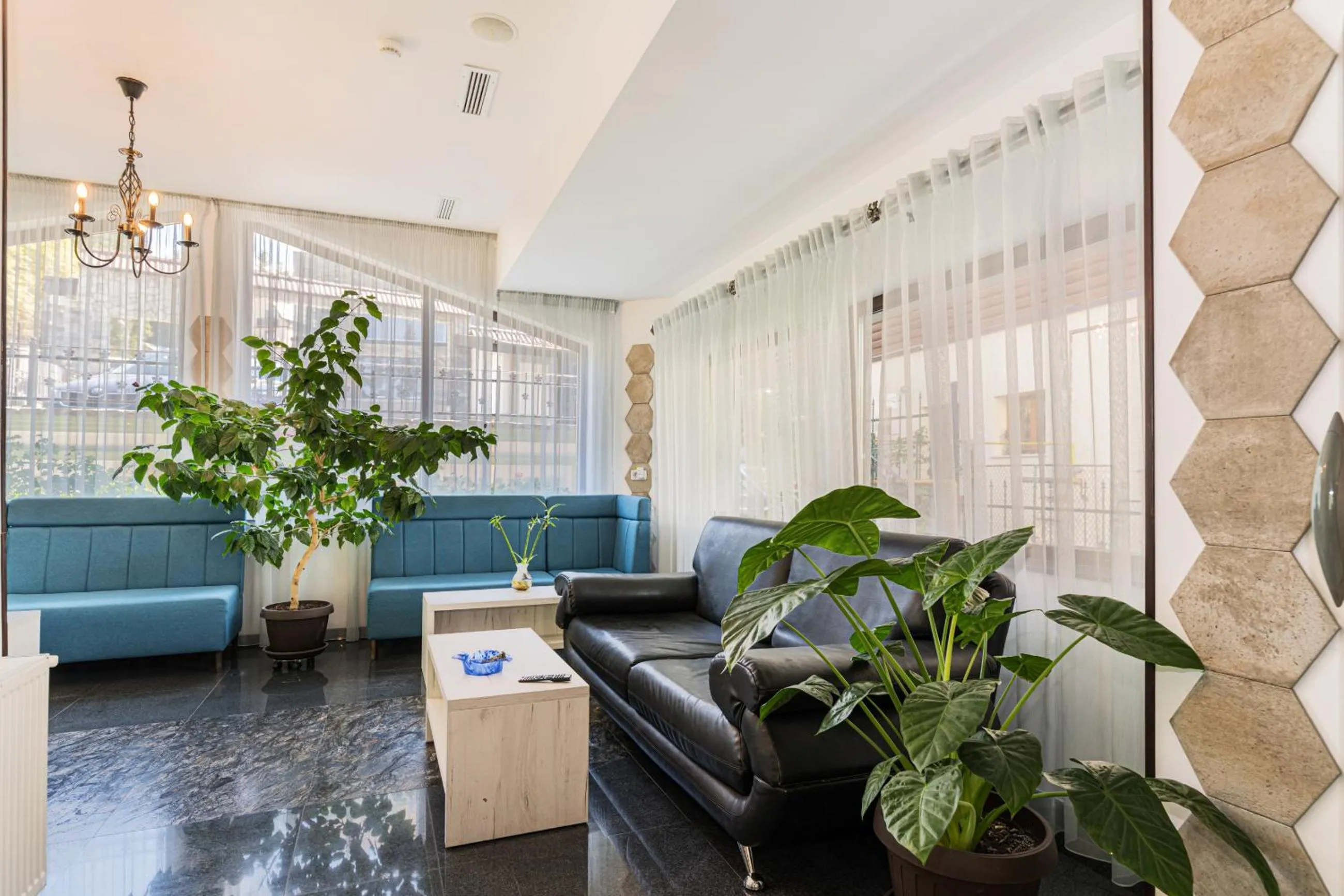 Lobby or reception in Pensiunea Hilltop