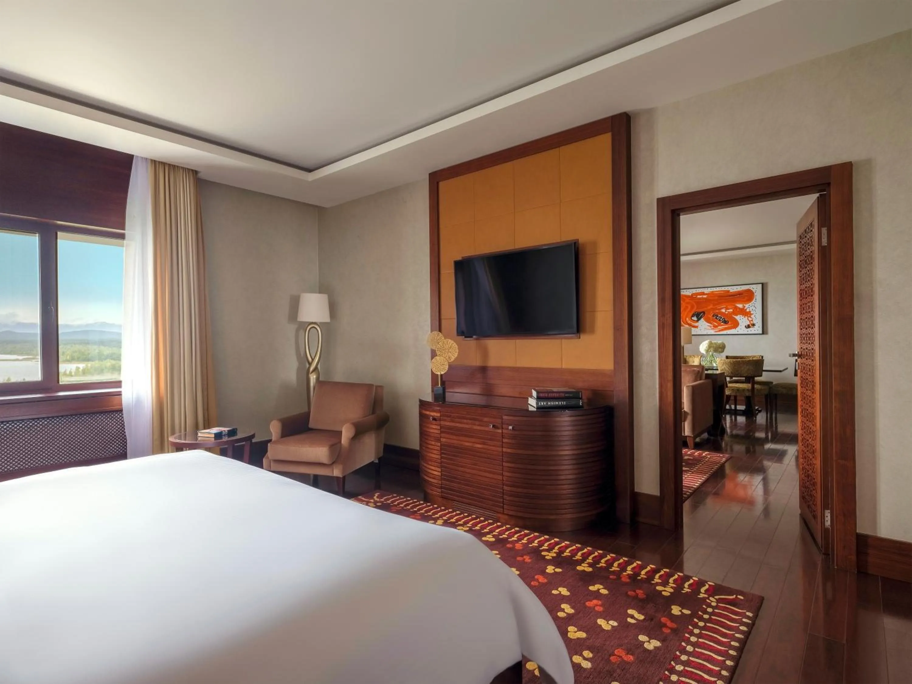 TV and multimedia, Bed in Rixos Borovoe