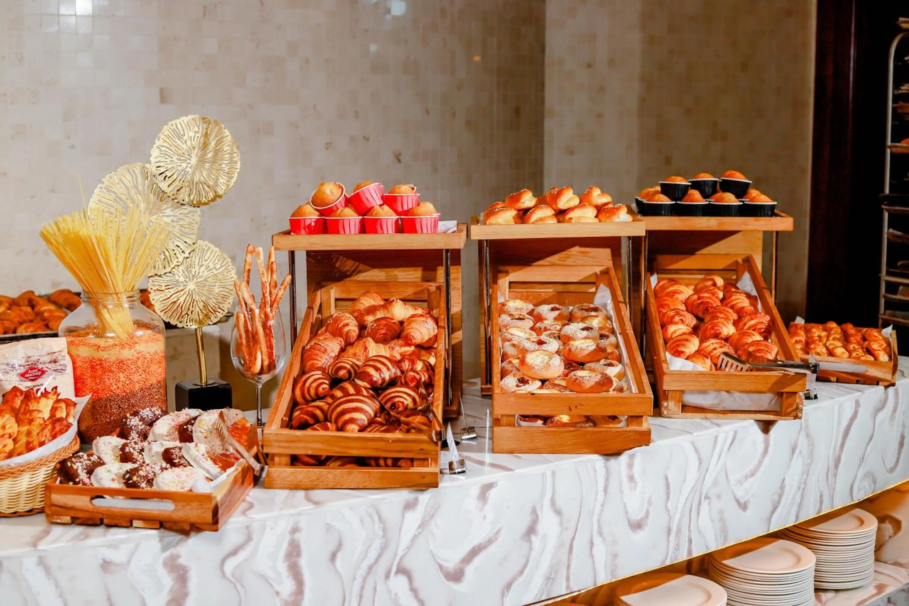 Breakfast in Rixos Borovoe