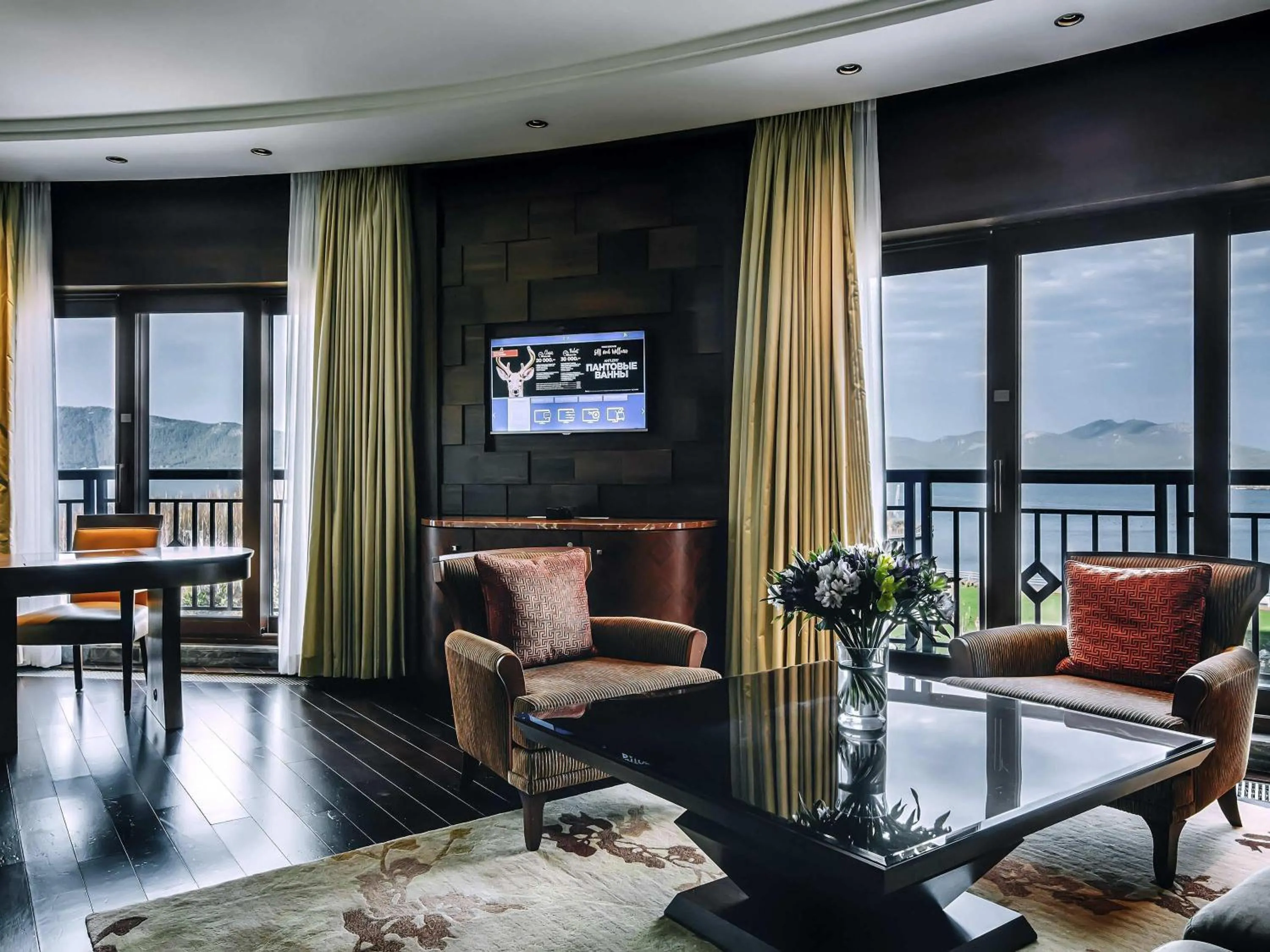 Bedroom in Rixos Borovoe