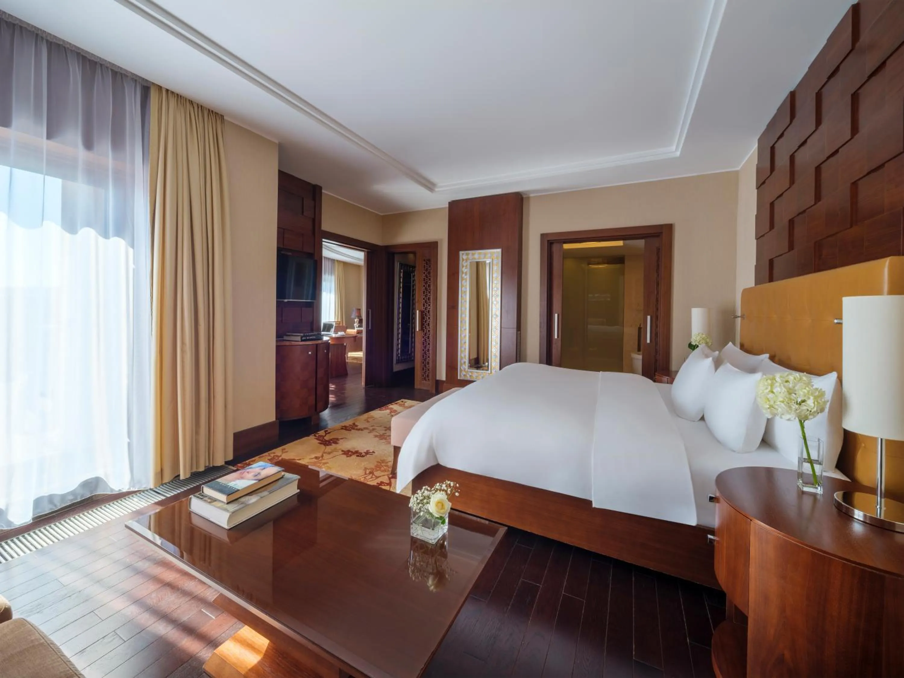 Bedroom, Bed in Rixos Borovoe