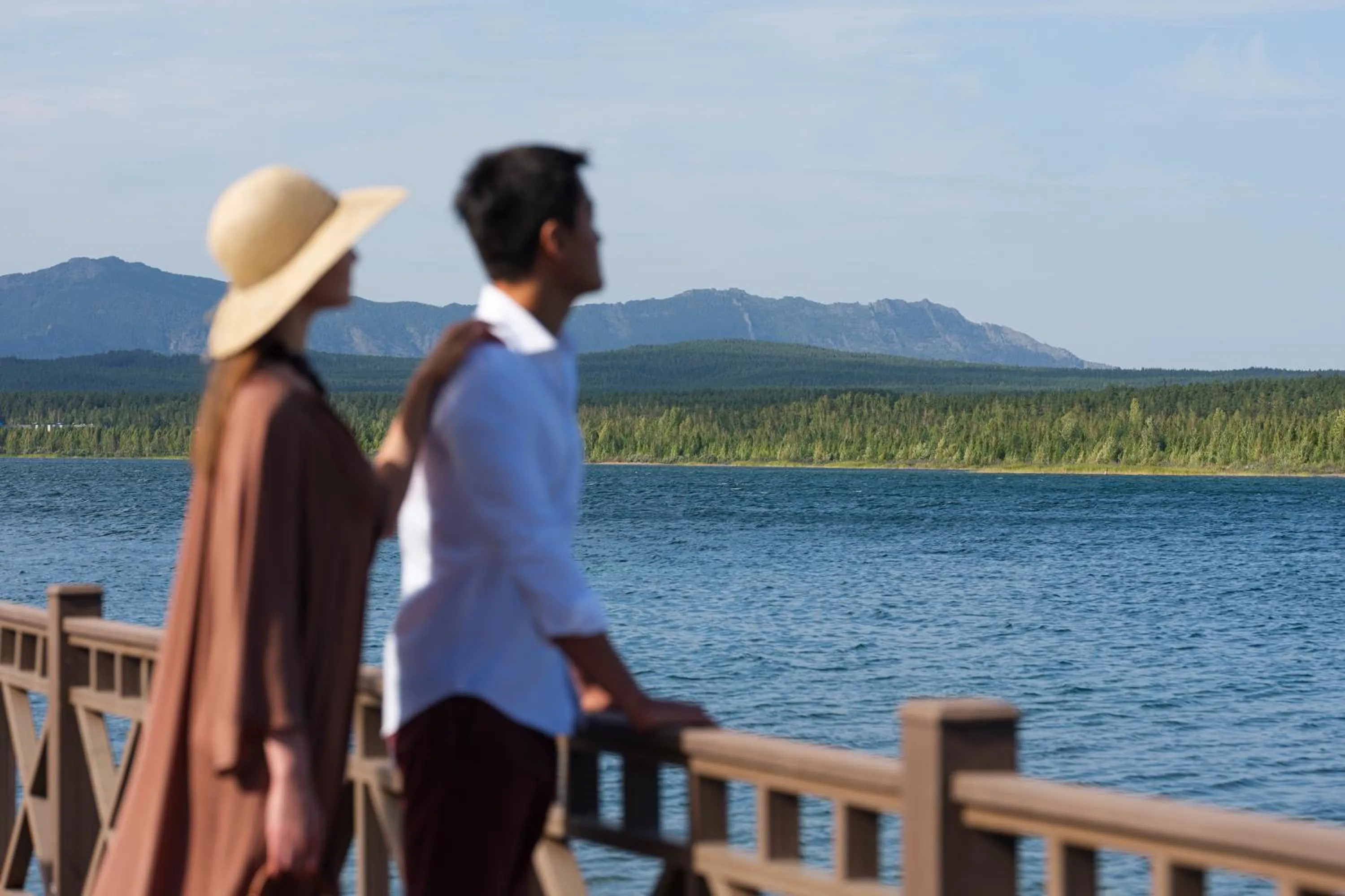 Natural landscape in Rixos Borovoe