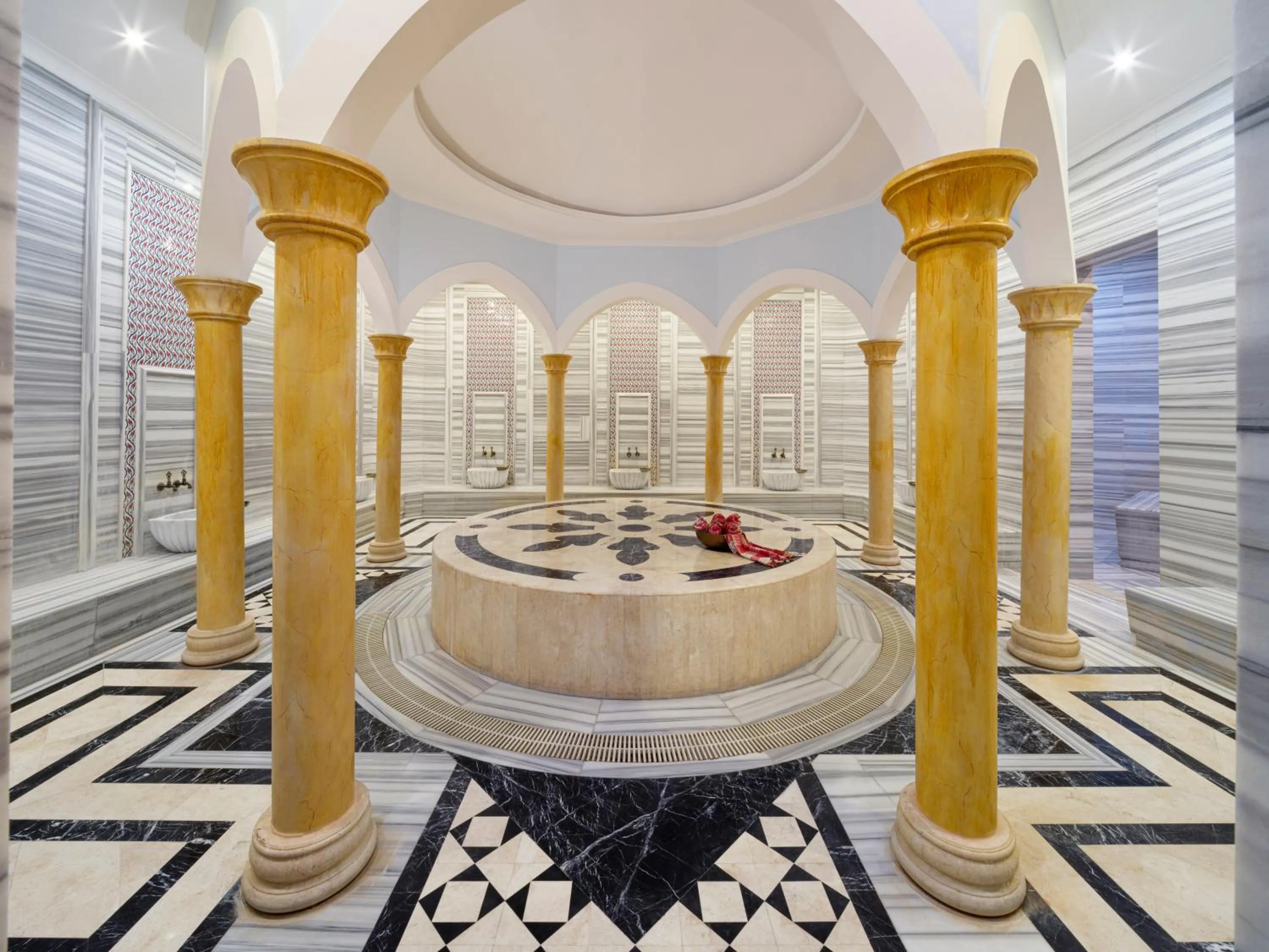 Sauna in Rixos Borovoe