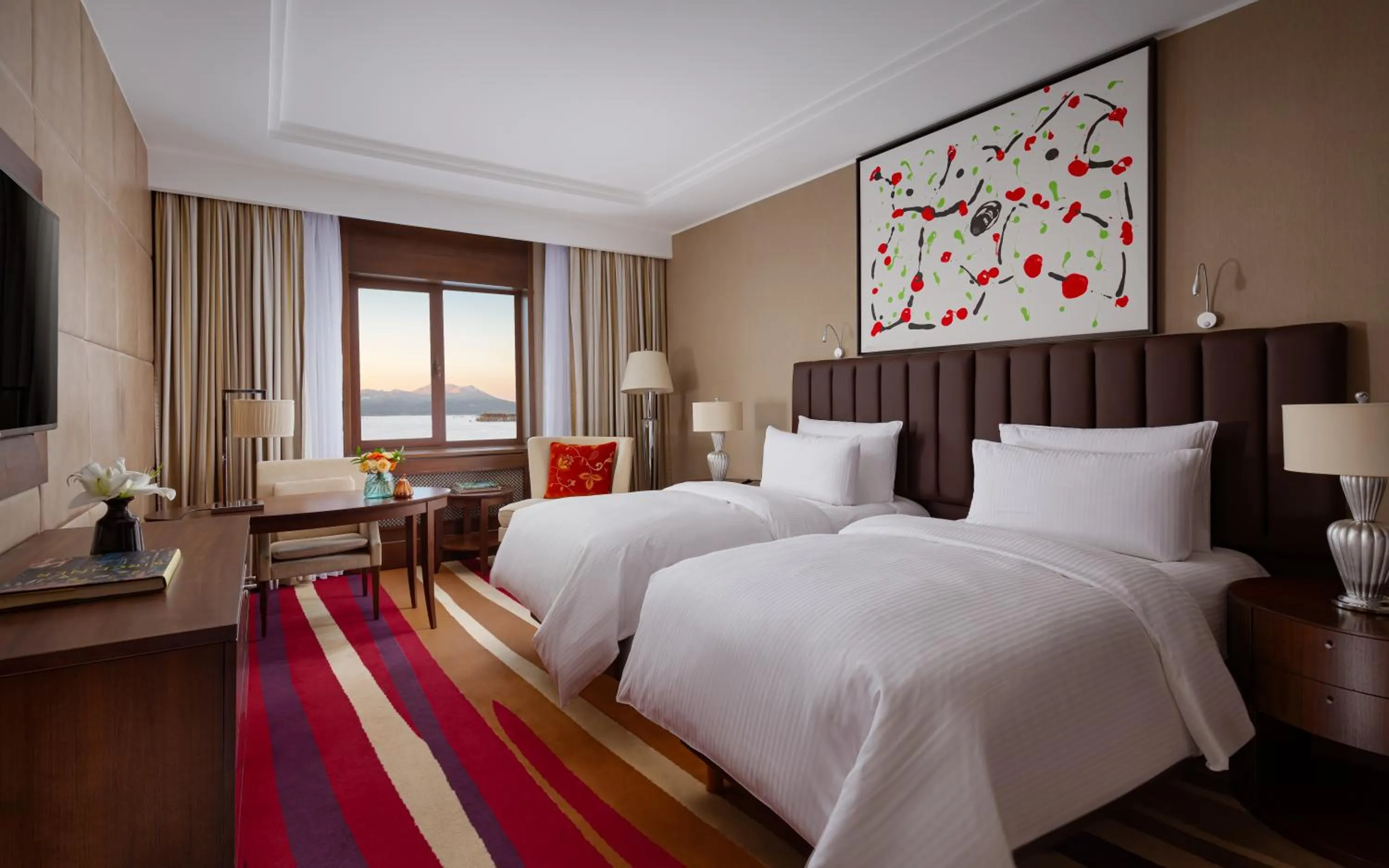 Photo of the whole room, Bed in Rixos Borovoe