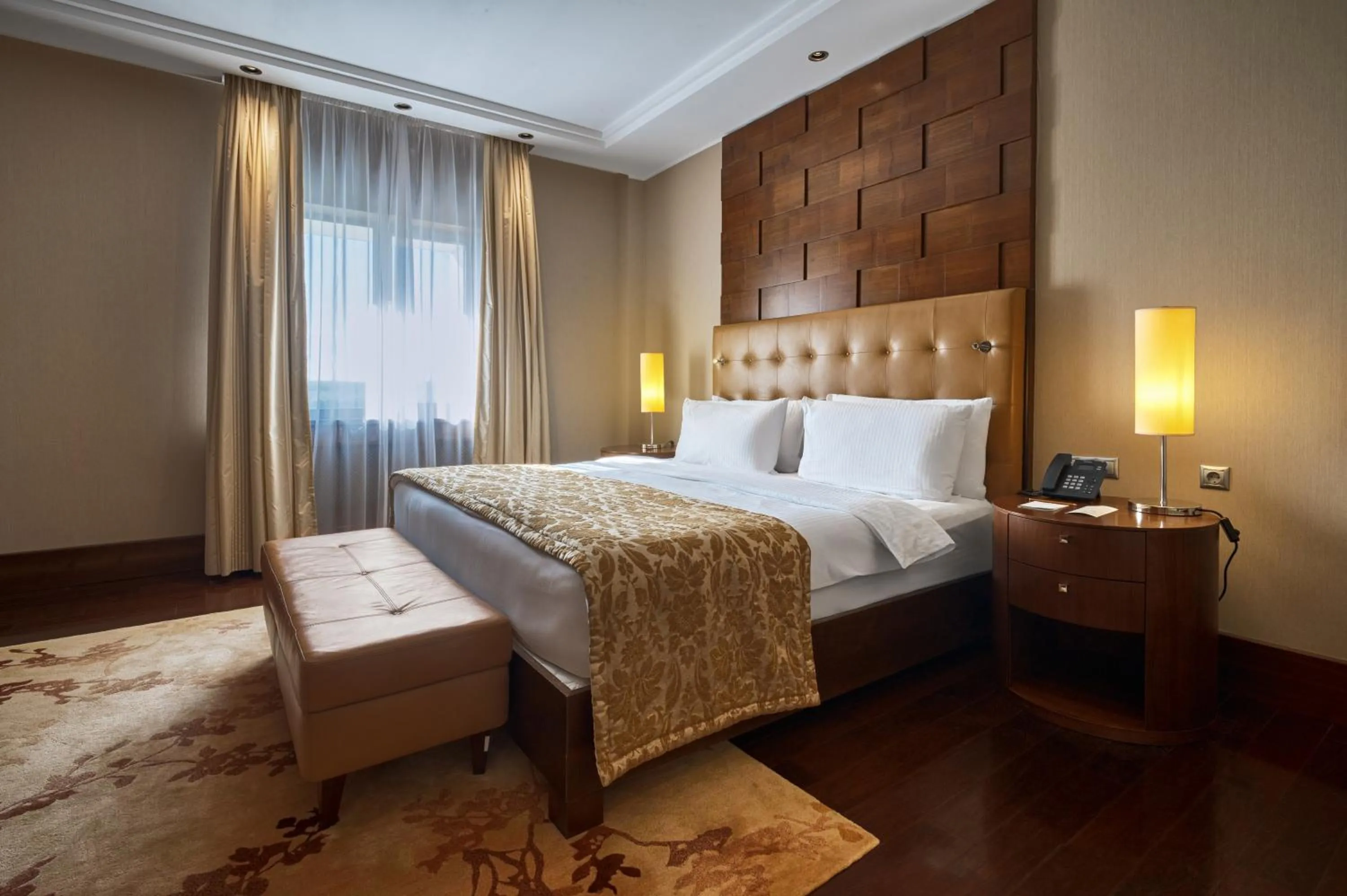 Bed in Rixos Borovoe