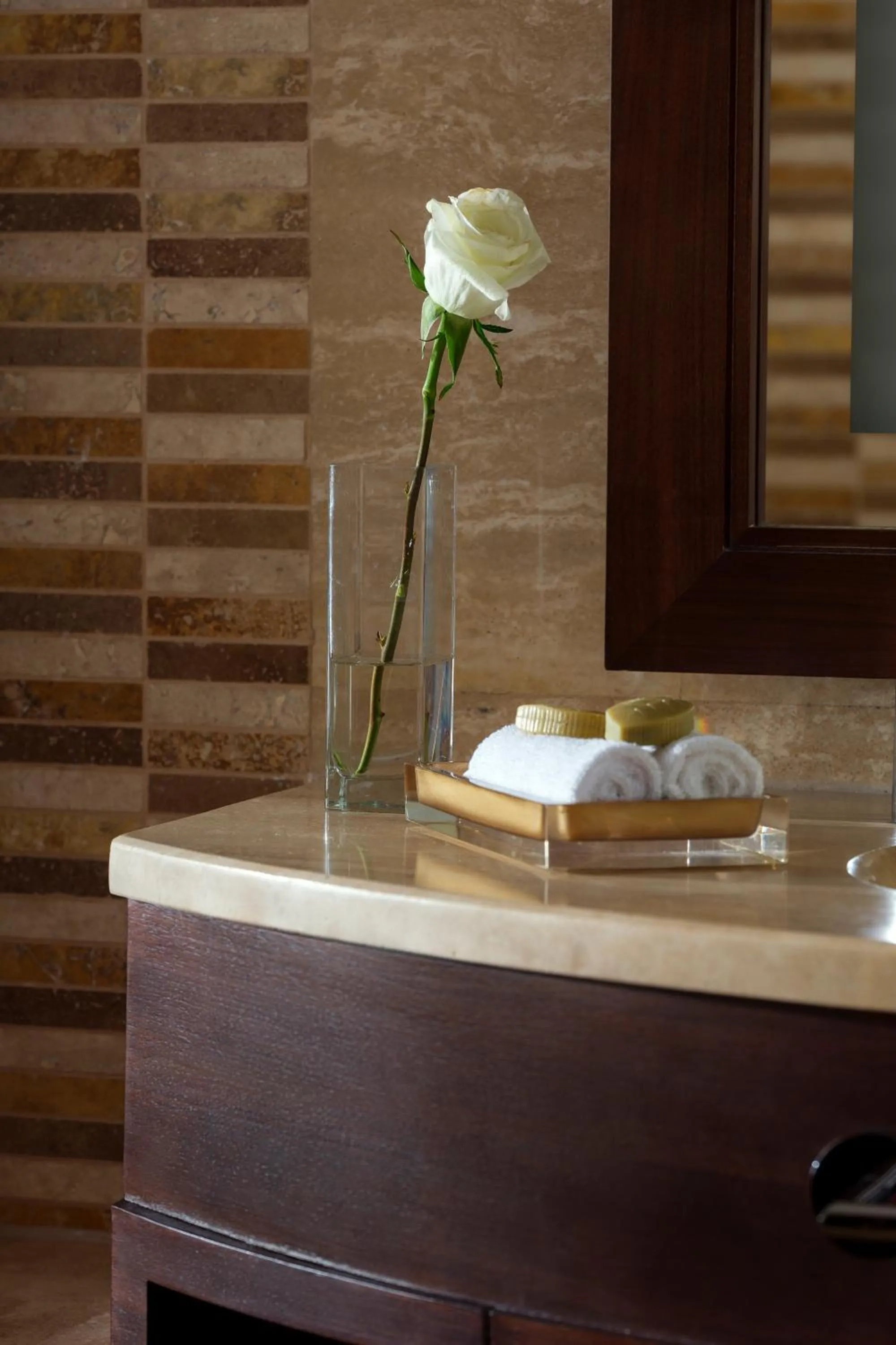 Bathroom in Rixos Borovoe