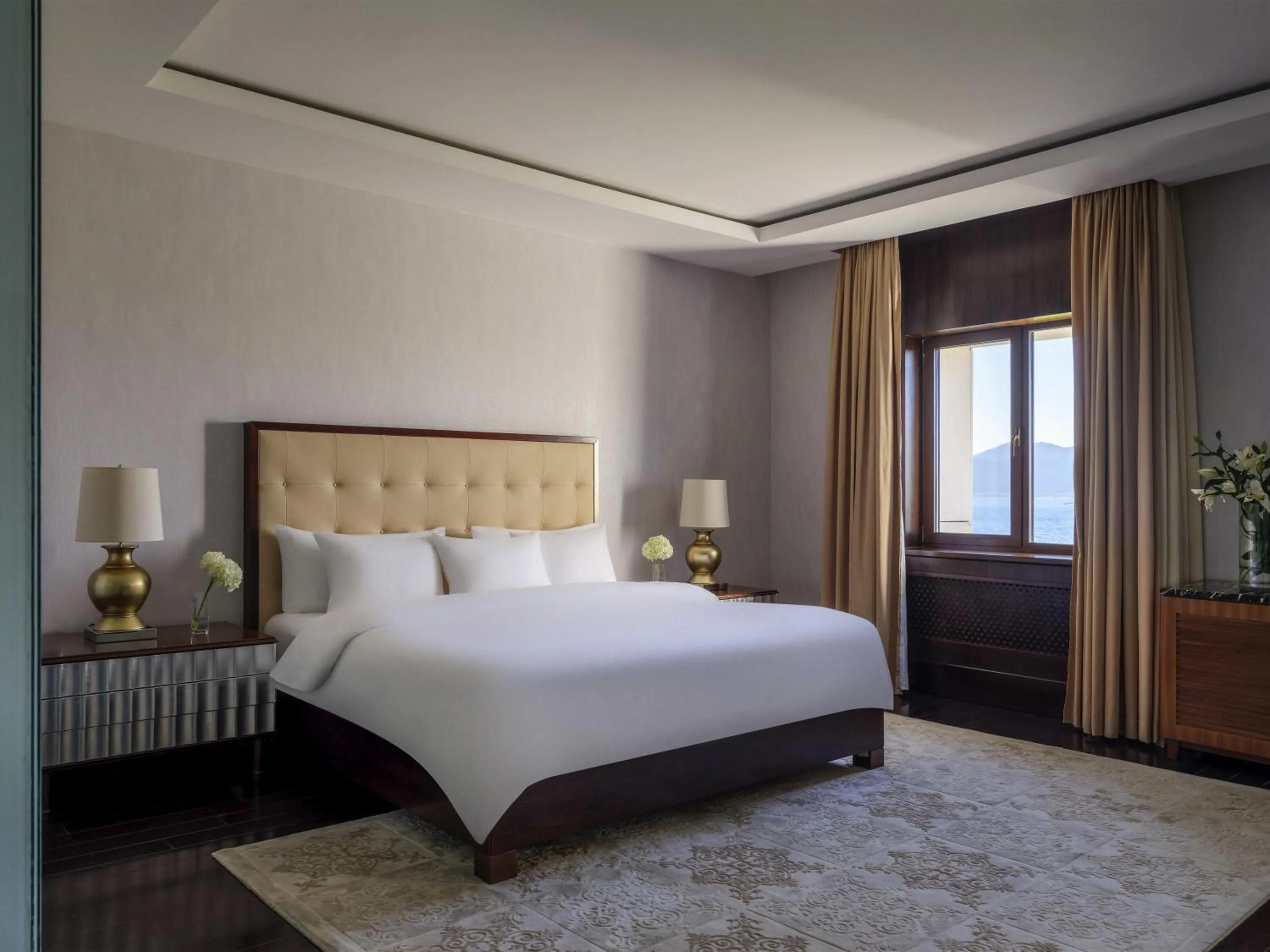 Bedroom, Bed in Rixos Borovoe