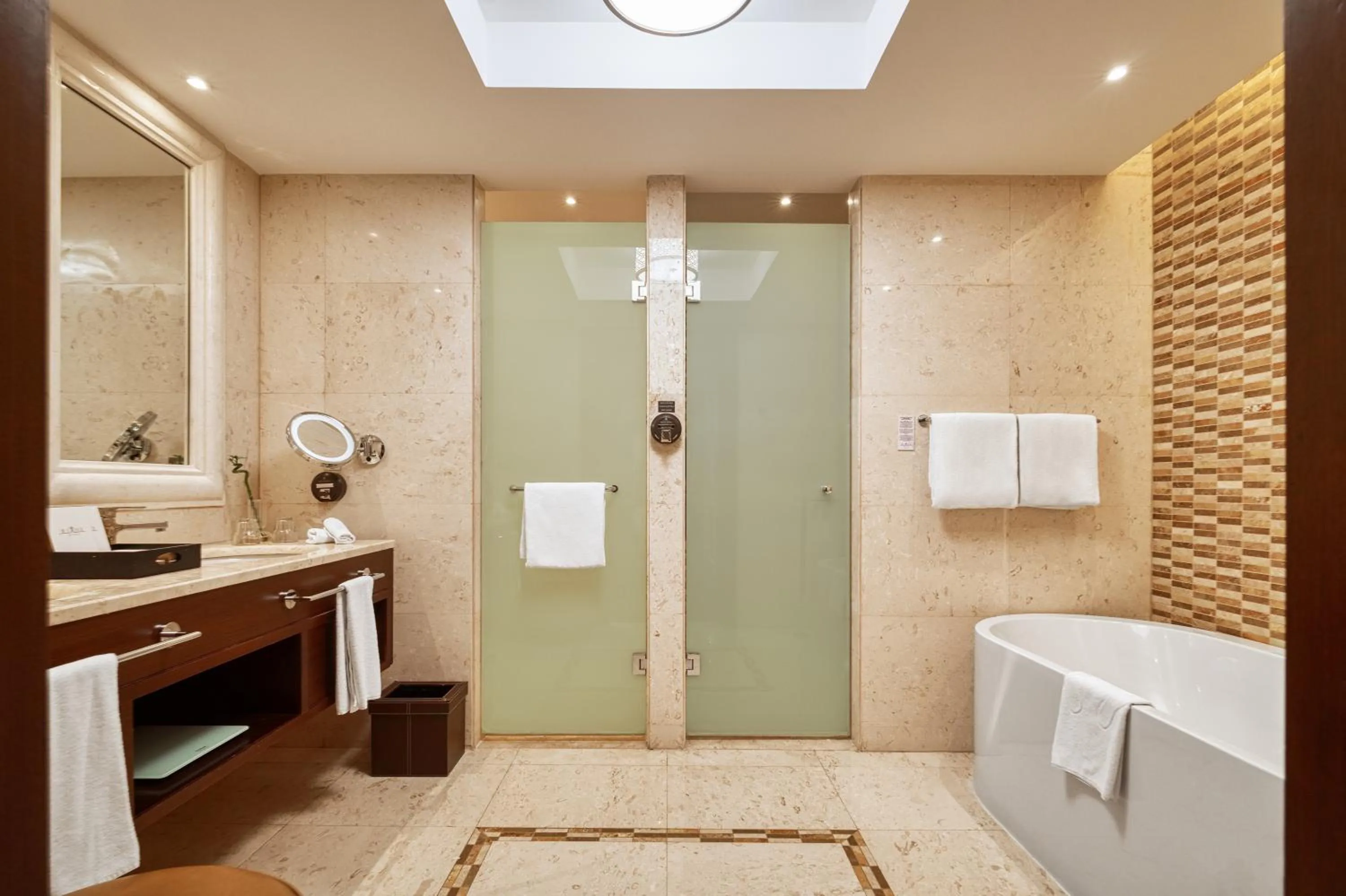 Bathroom in Rixos Borovoe