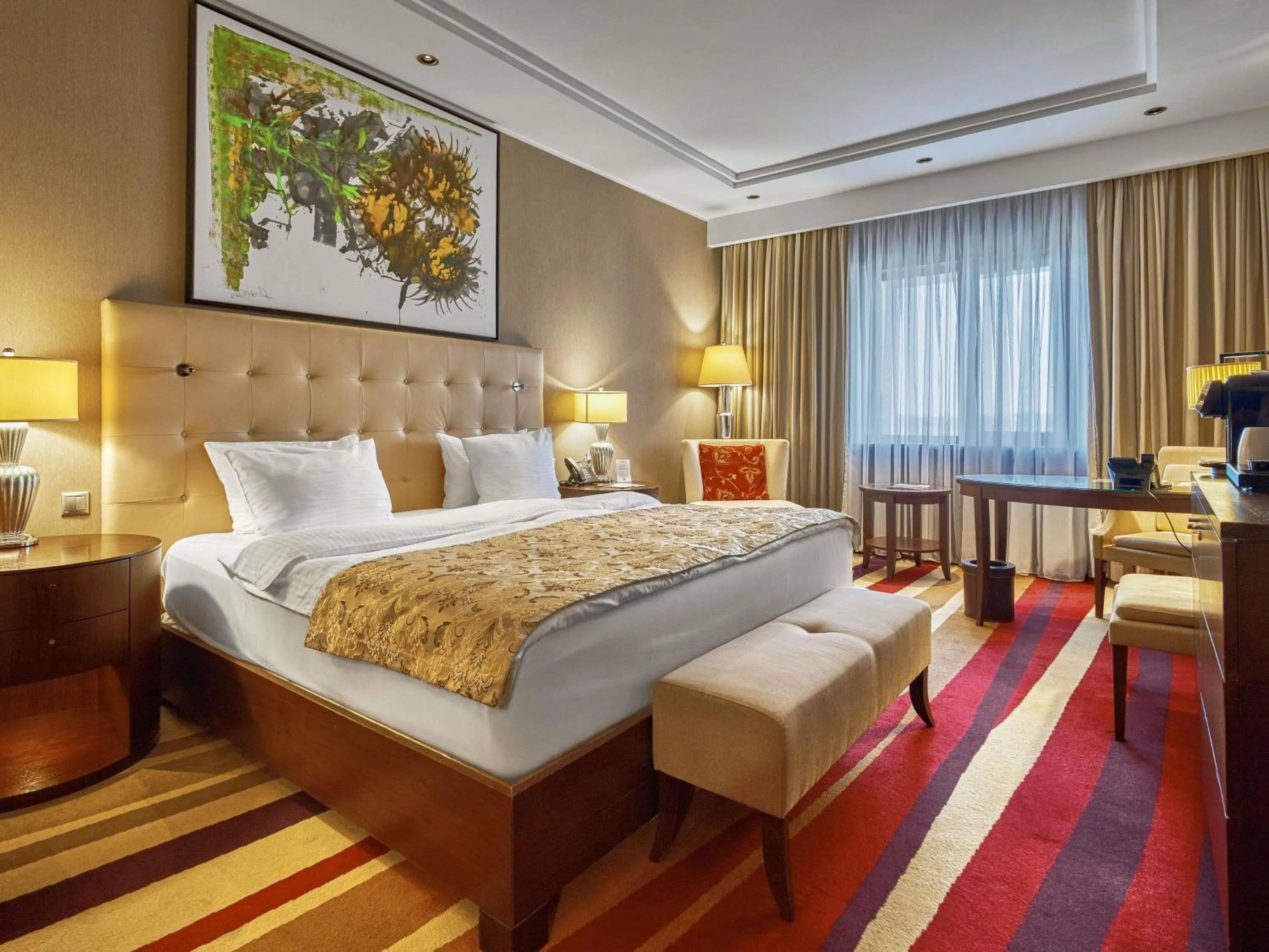 Bedroom, Bed in Rixos Borovoe