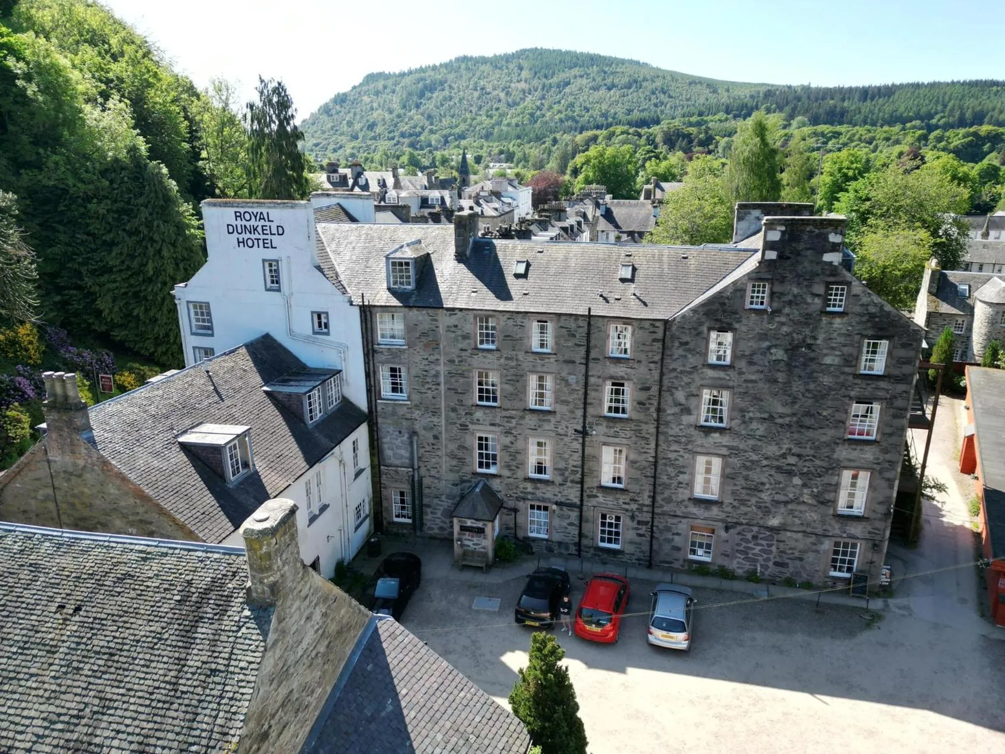 Property building in Royal Dunkeld Hotel