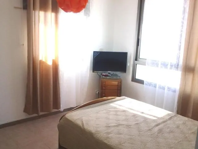 Bed in Rooms on the sea