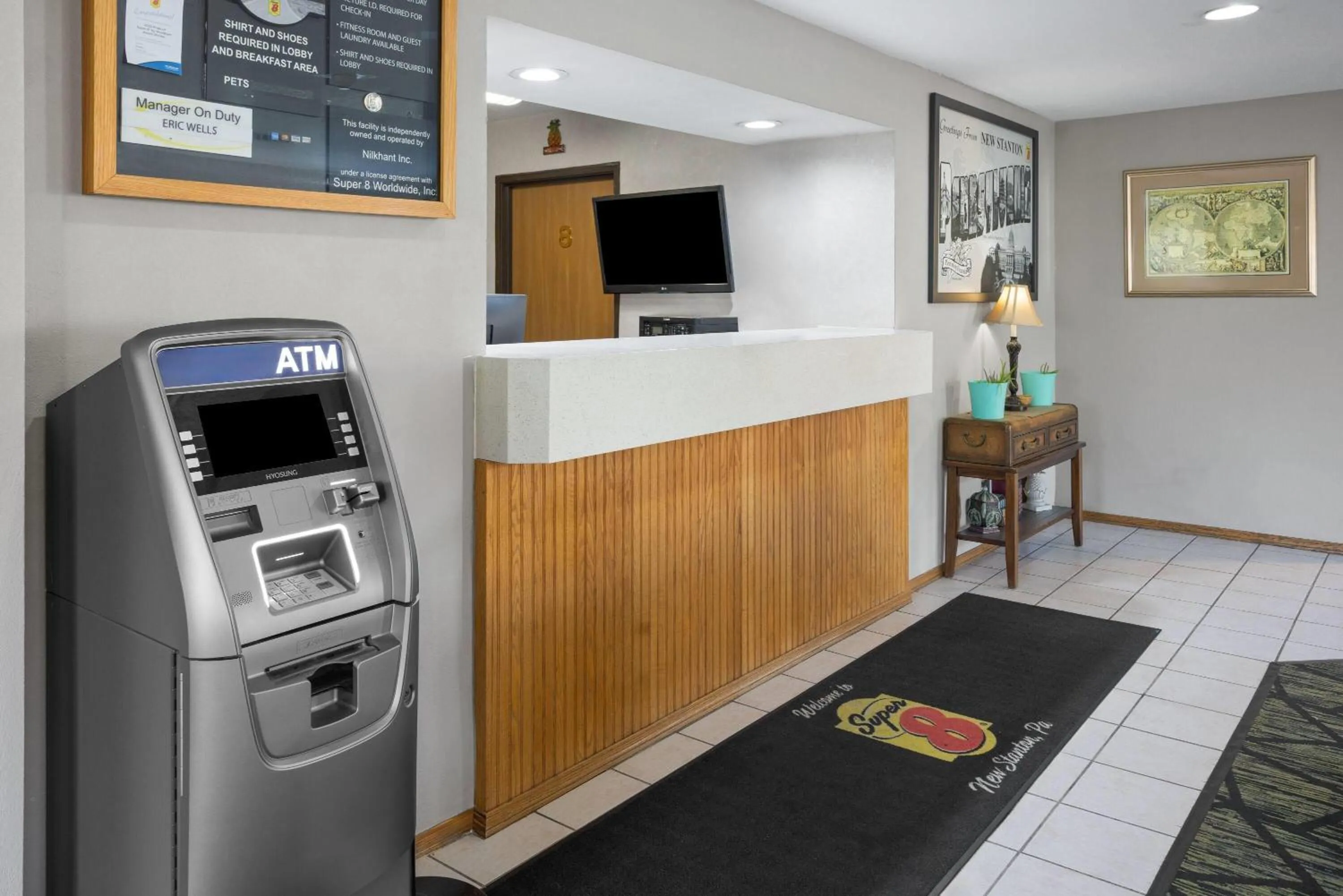 Lobby or reception in Super 8 by Wyndham New Stanton