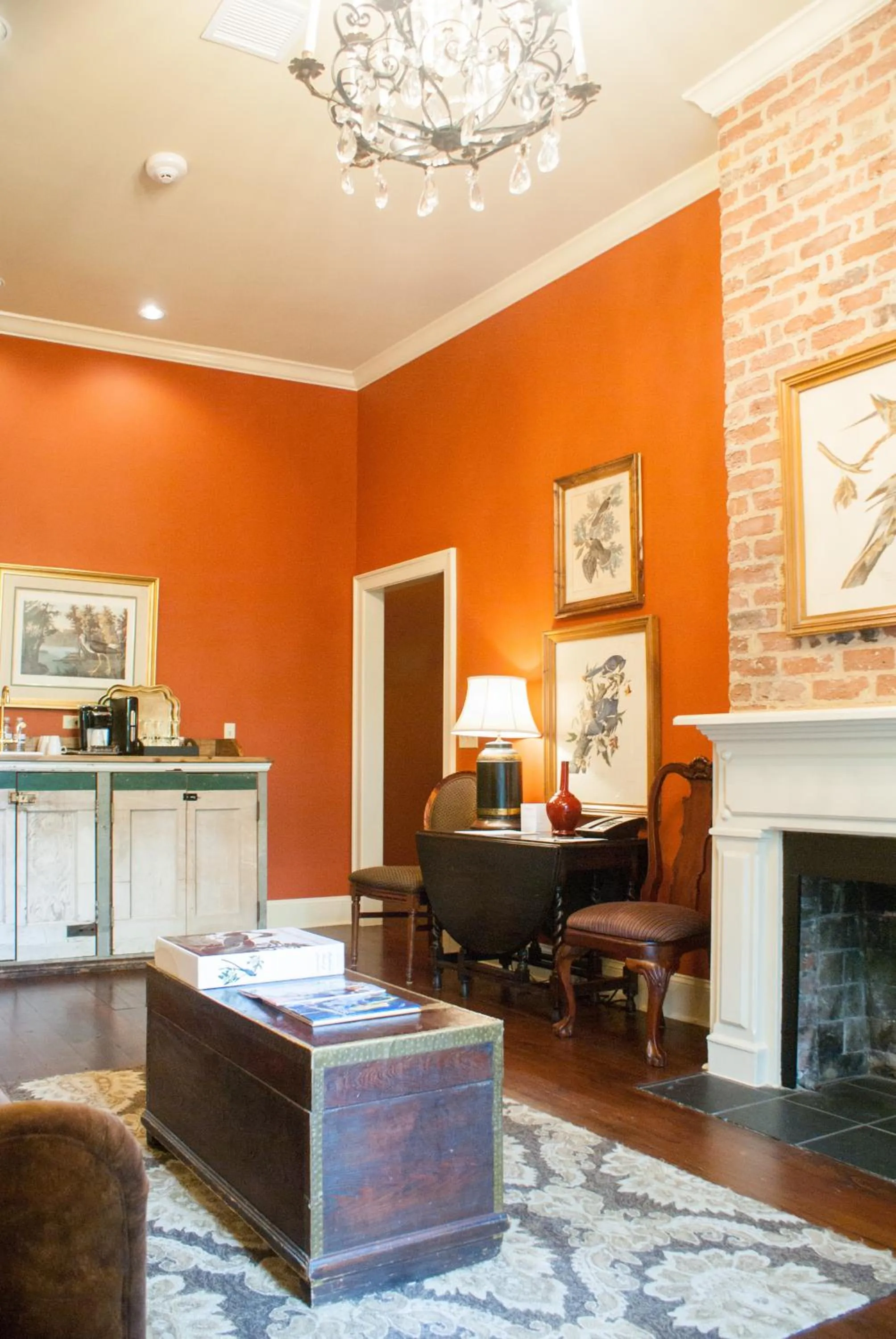 Decorative detail in Audubon Cottages