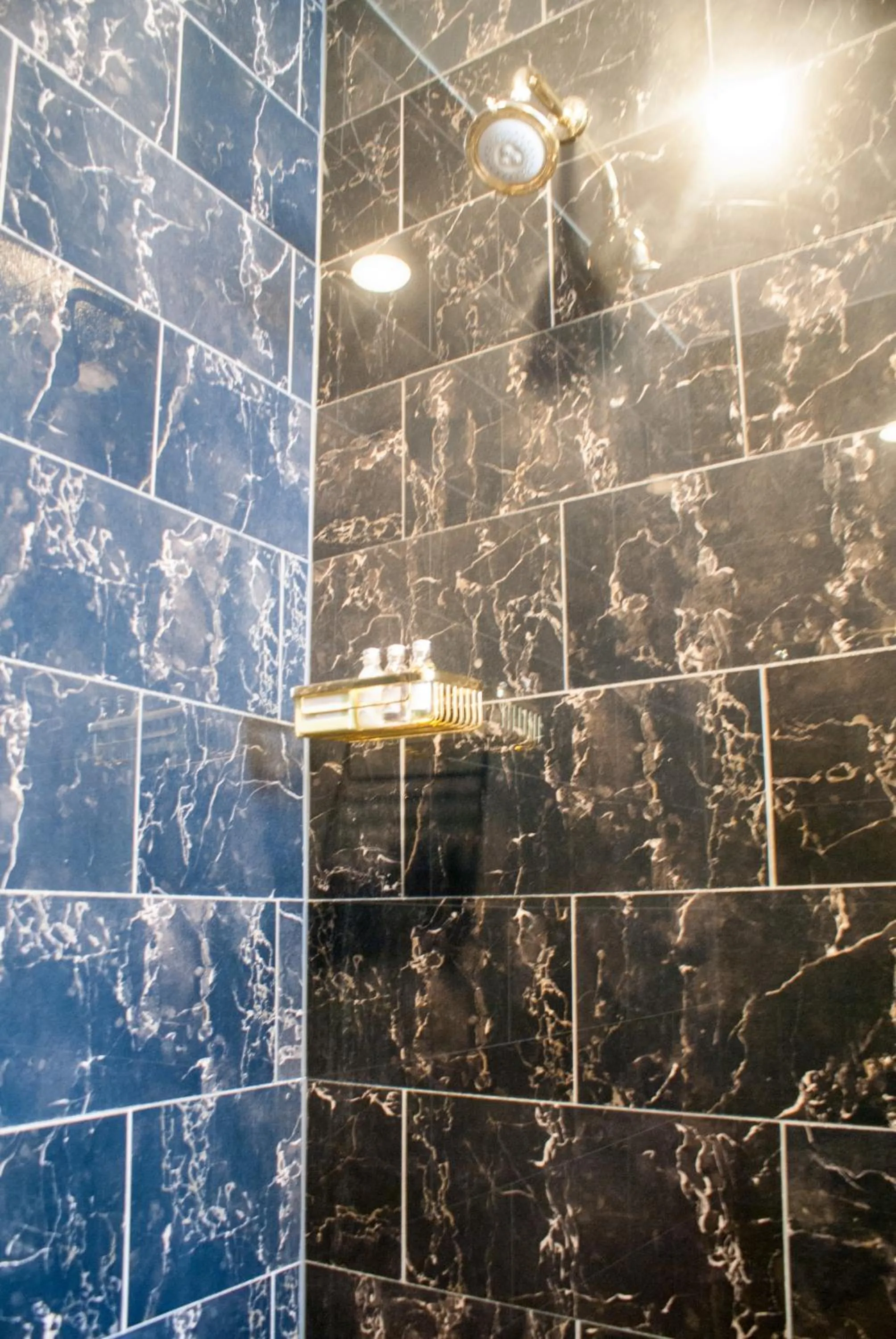 Shower in Audubon Cottages