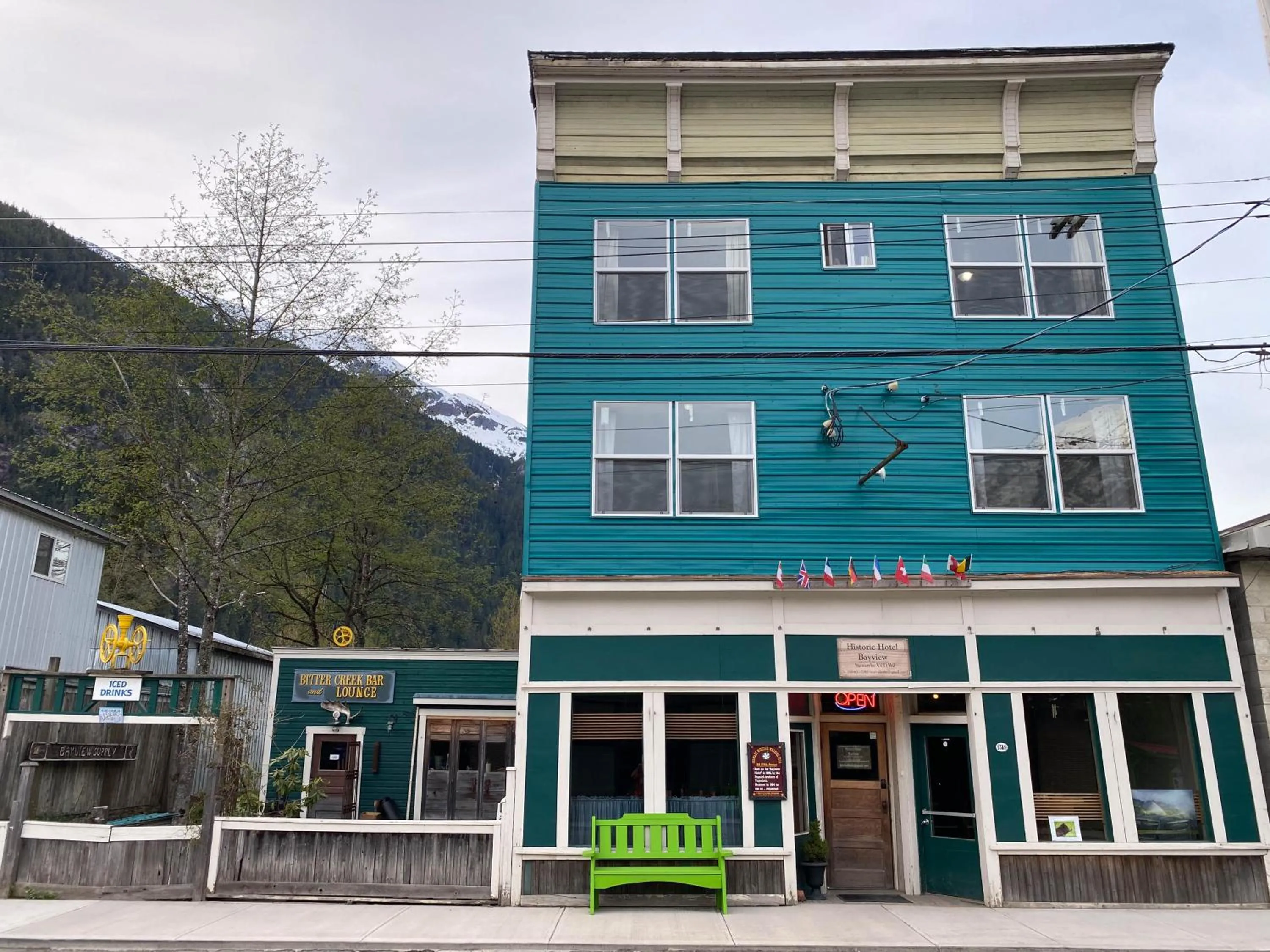 Property building in Historic Hotel Bayview