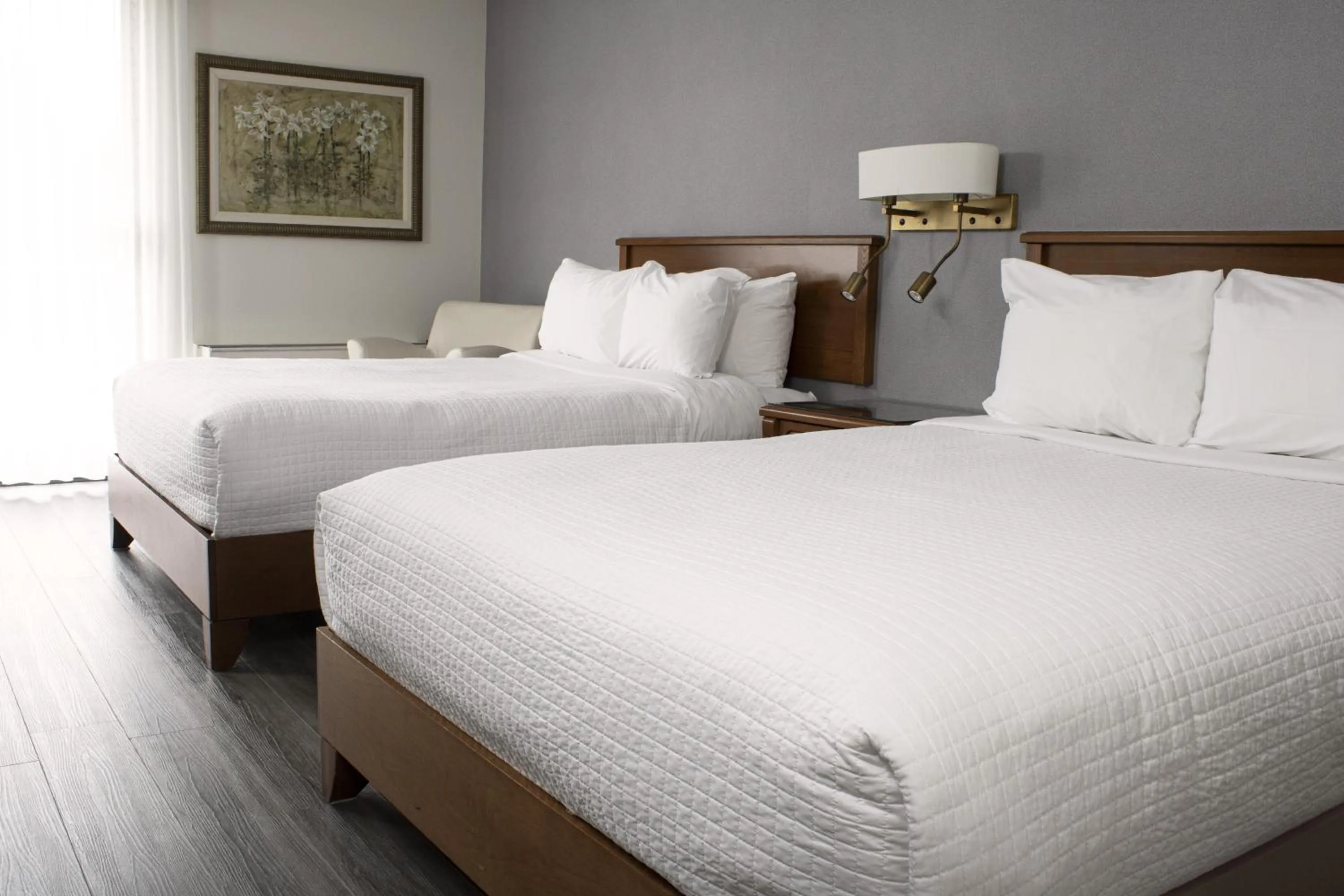 Bed in Hôtel Castel