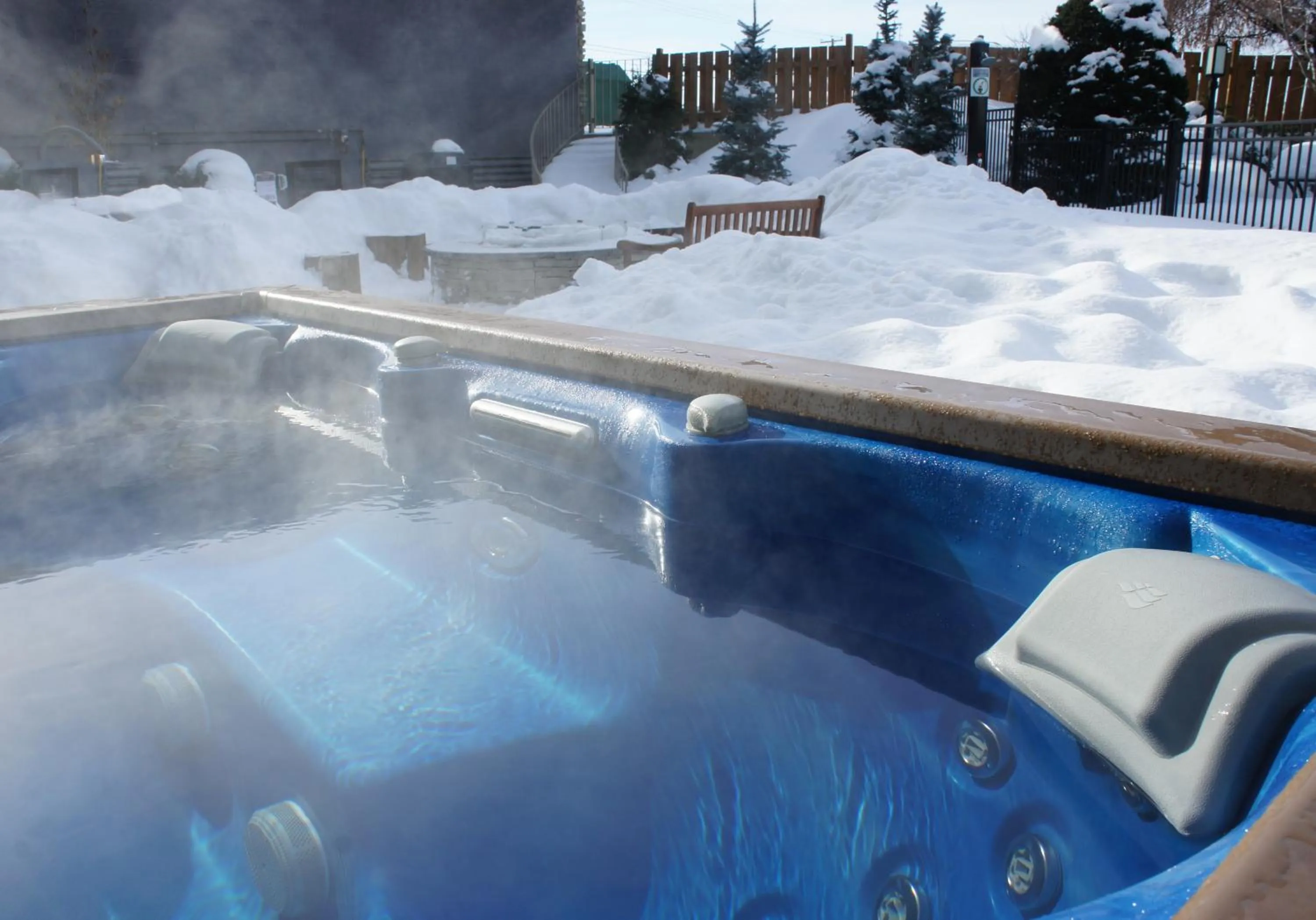 Spa and wellness centre/facilities in Hôtel Castel